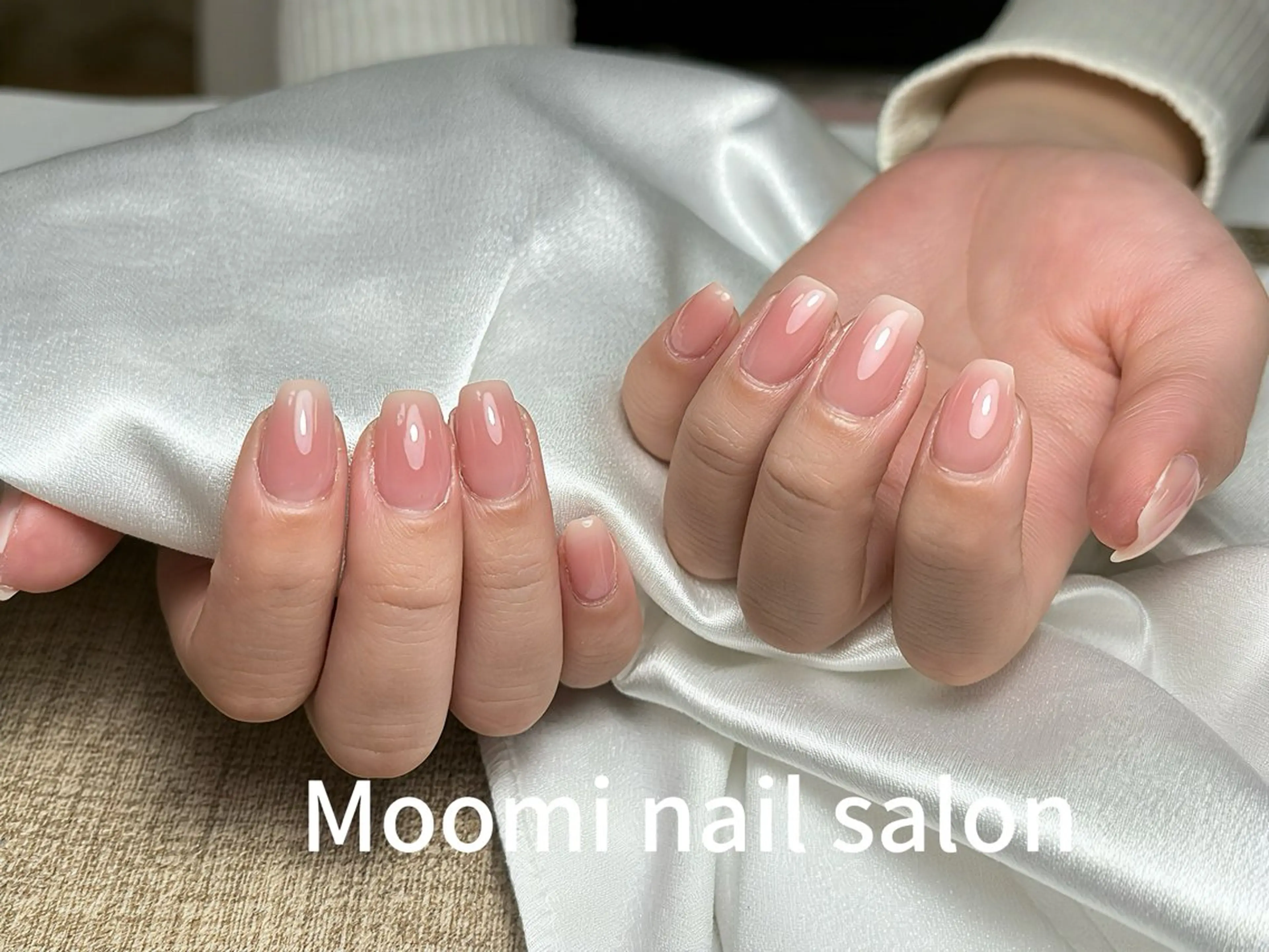 ネイル チークネイル ハンドネイル Moomi nail salonのネイルデザイン