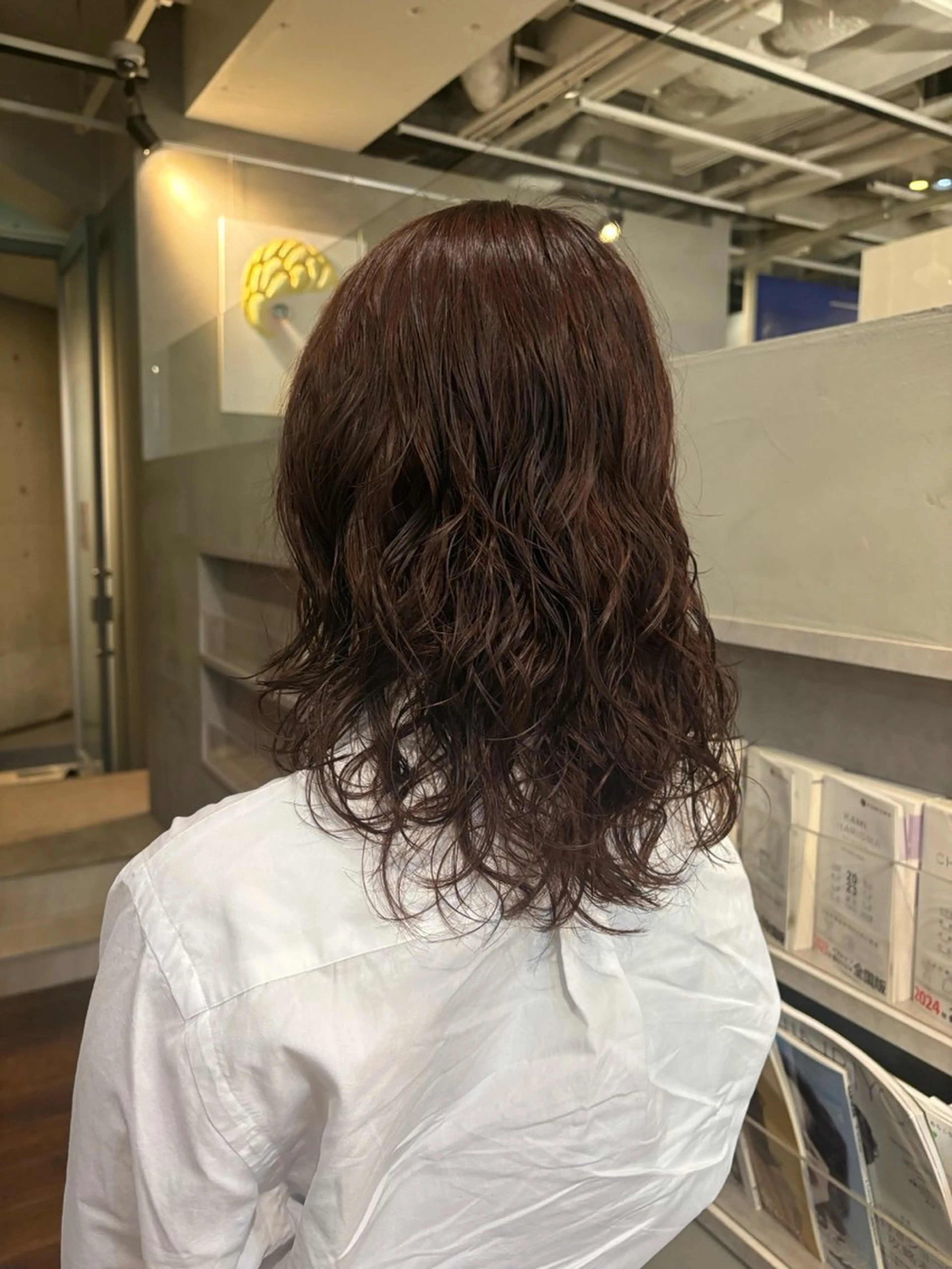 カラー ヘアカラー 白尾 匠のヘアスタイル