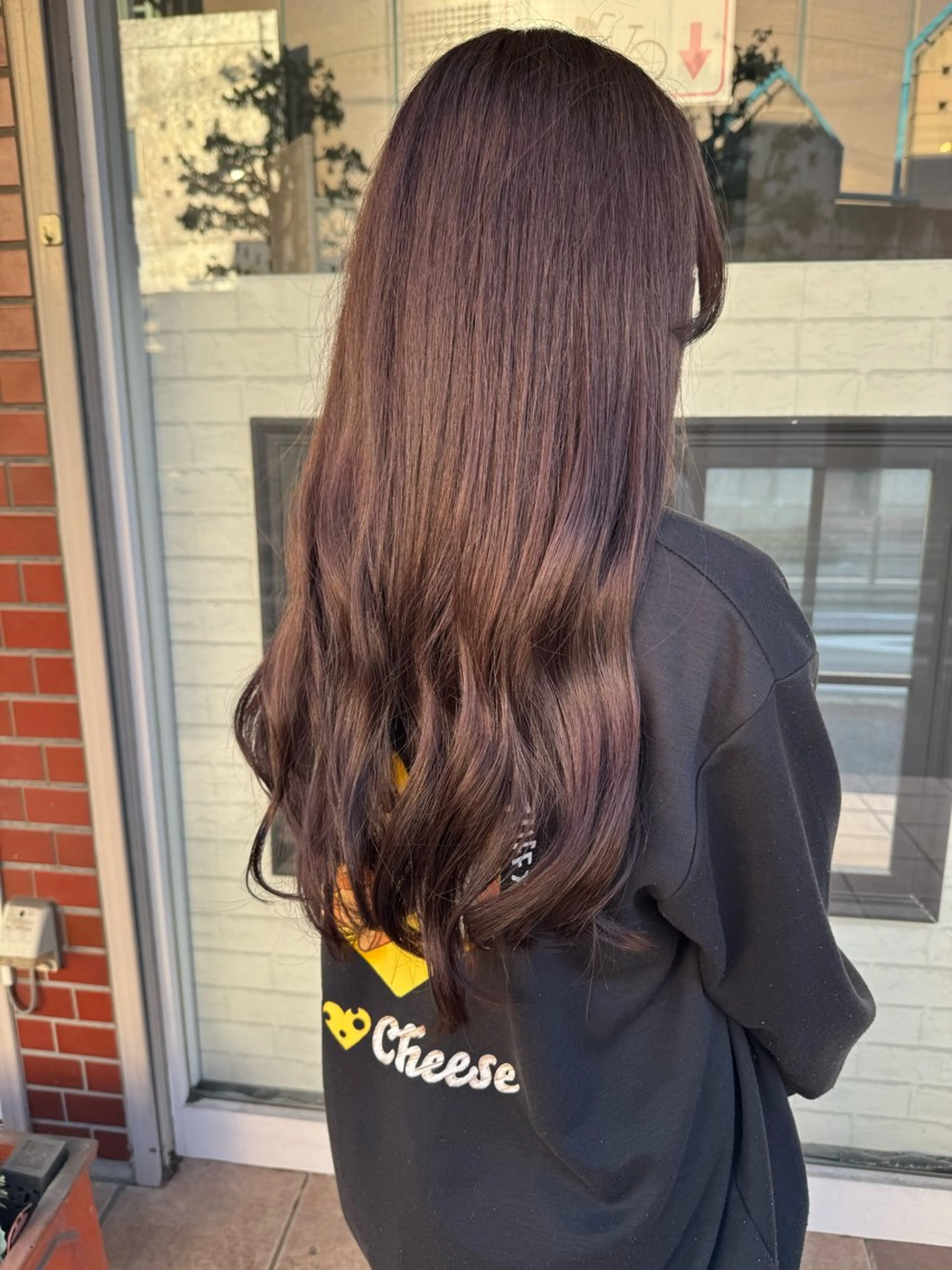 ロング カラー アッシュ アッシュブラウン ブラウンカラー Active西新井店 【宗形 真帆】のヘアスタイル