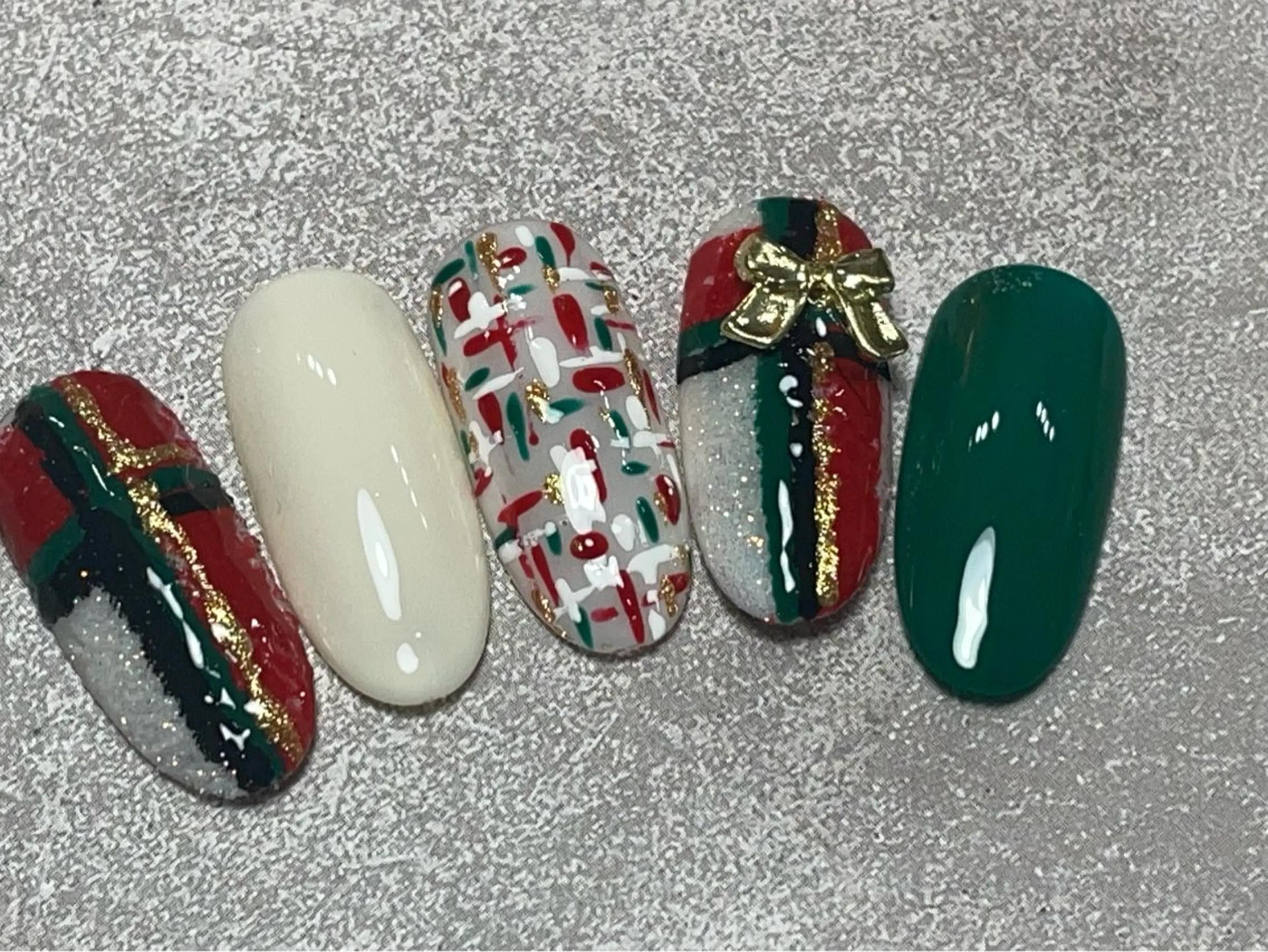 ネイル ジェルネイル 冬ネイル ネイルサロン サヤのネイルデザイン