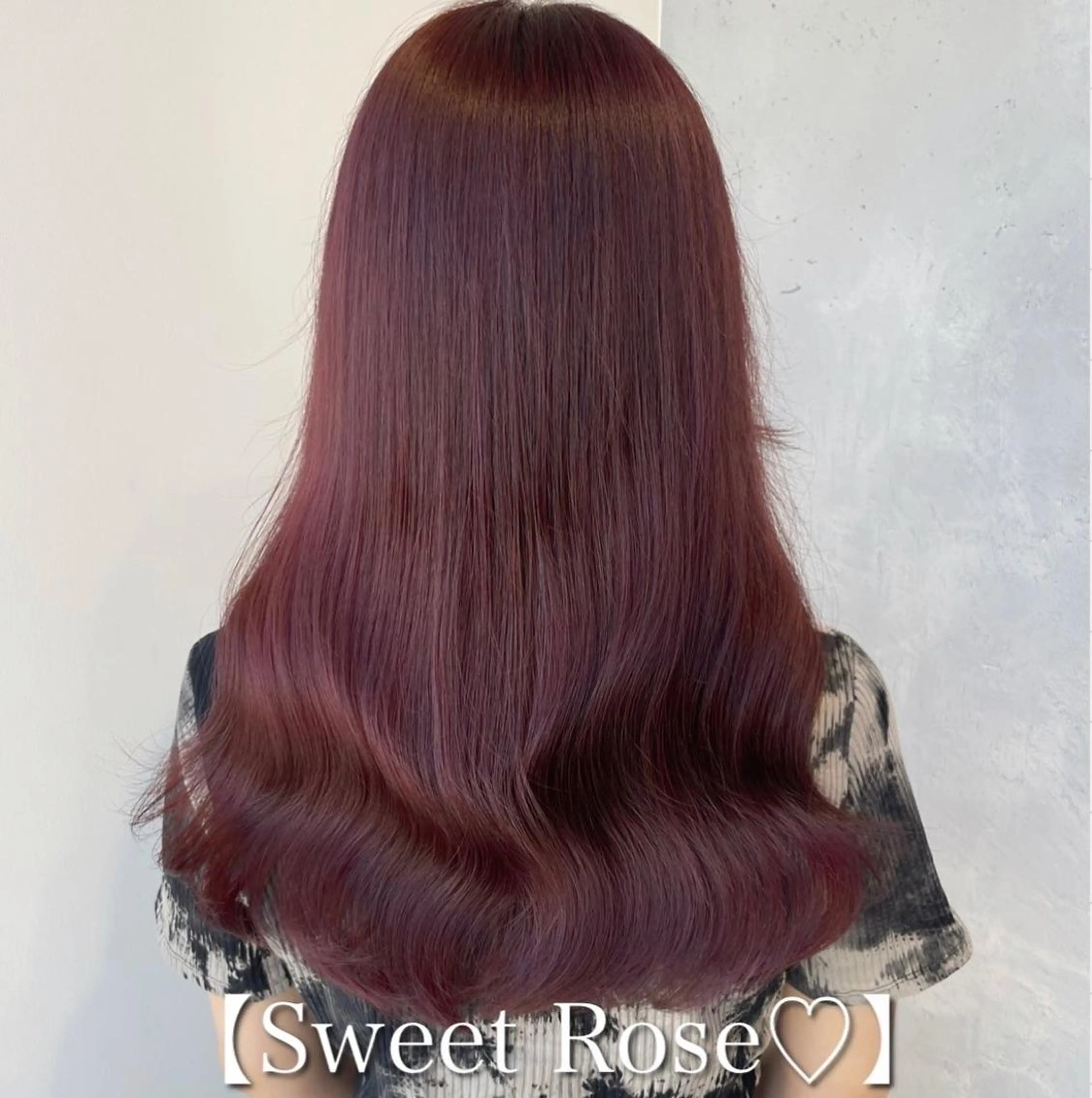 セミロング カラー ブリーチ ダブルカラー ラベンダーカラー ブリーチなしカラー ピンクカラー カット ヘアカラー トリートメント ブリーチなし Wカラー🩷星野翔太のヘアスタイル