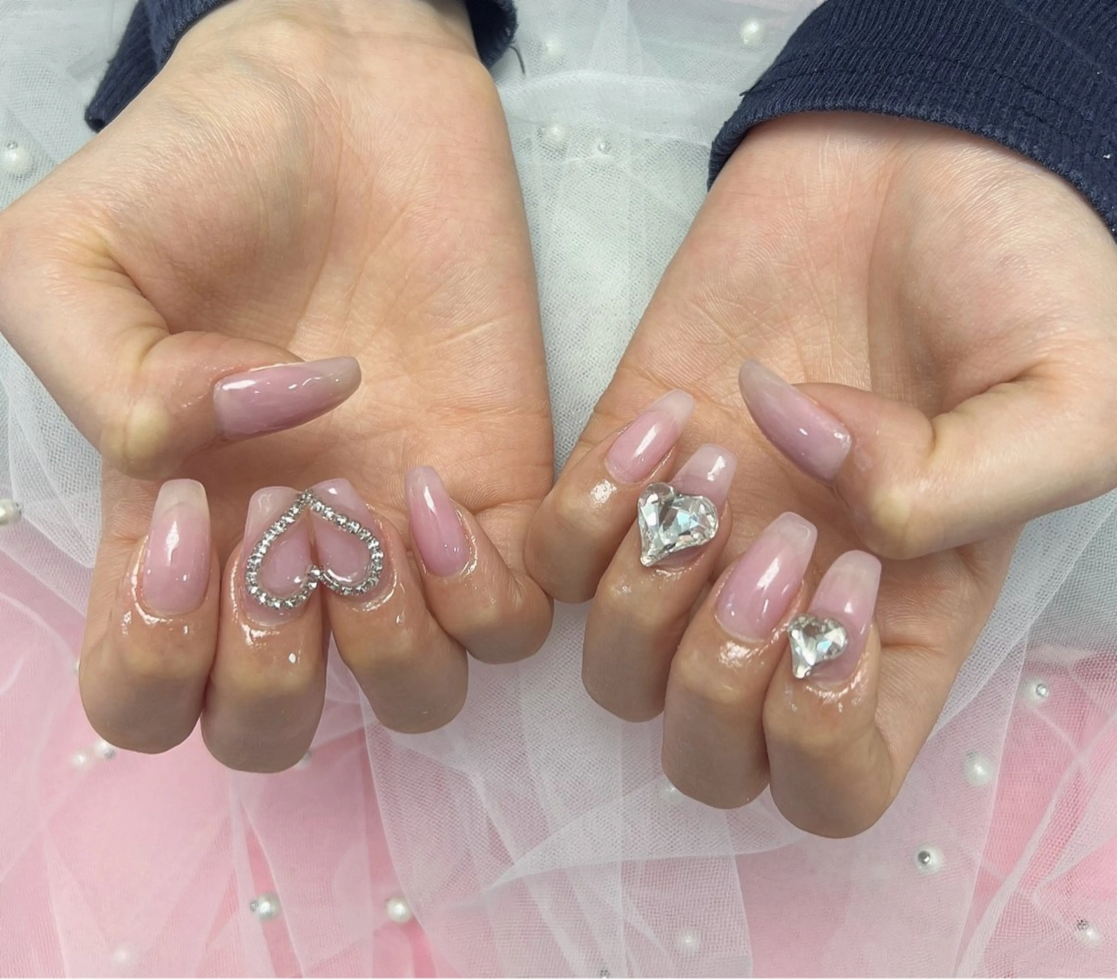 ネイル アートネイル チークネイル 長さ出し フラッシュネイル フットネイル ハンドネイル フットネイル ハンドケア YK Rinのネイルデザイン