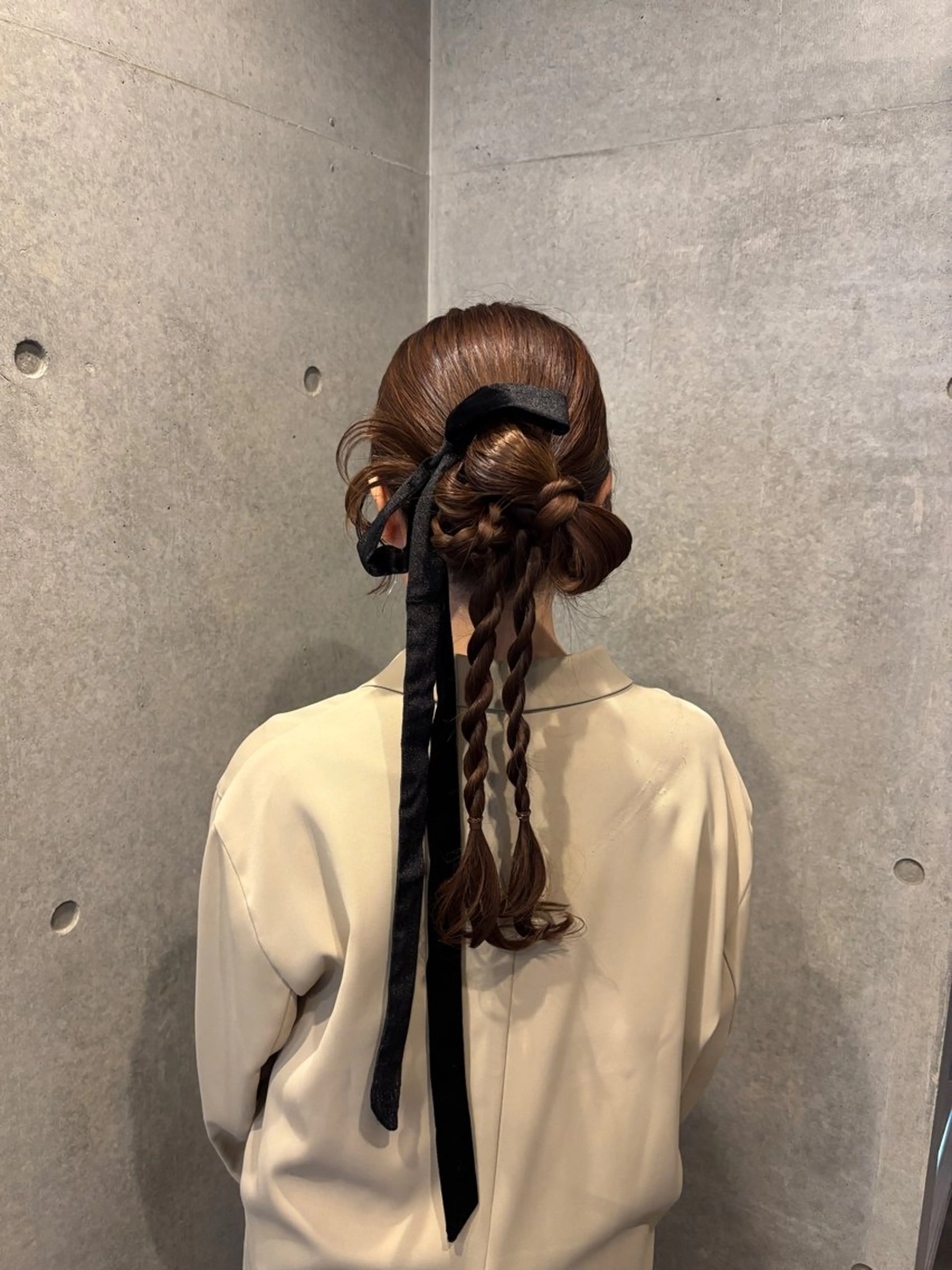 ロング ヘアアレンジ ヘアセット noa ☪︎のヘアスタイル