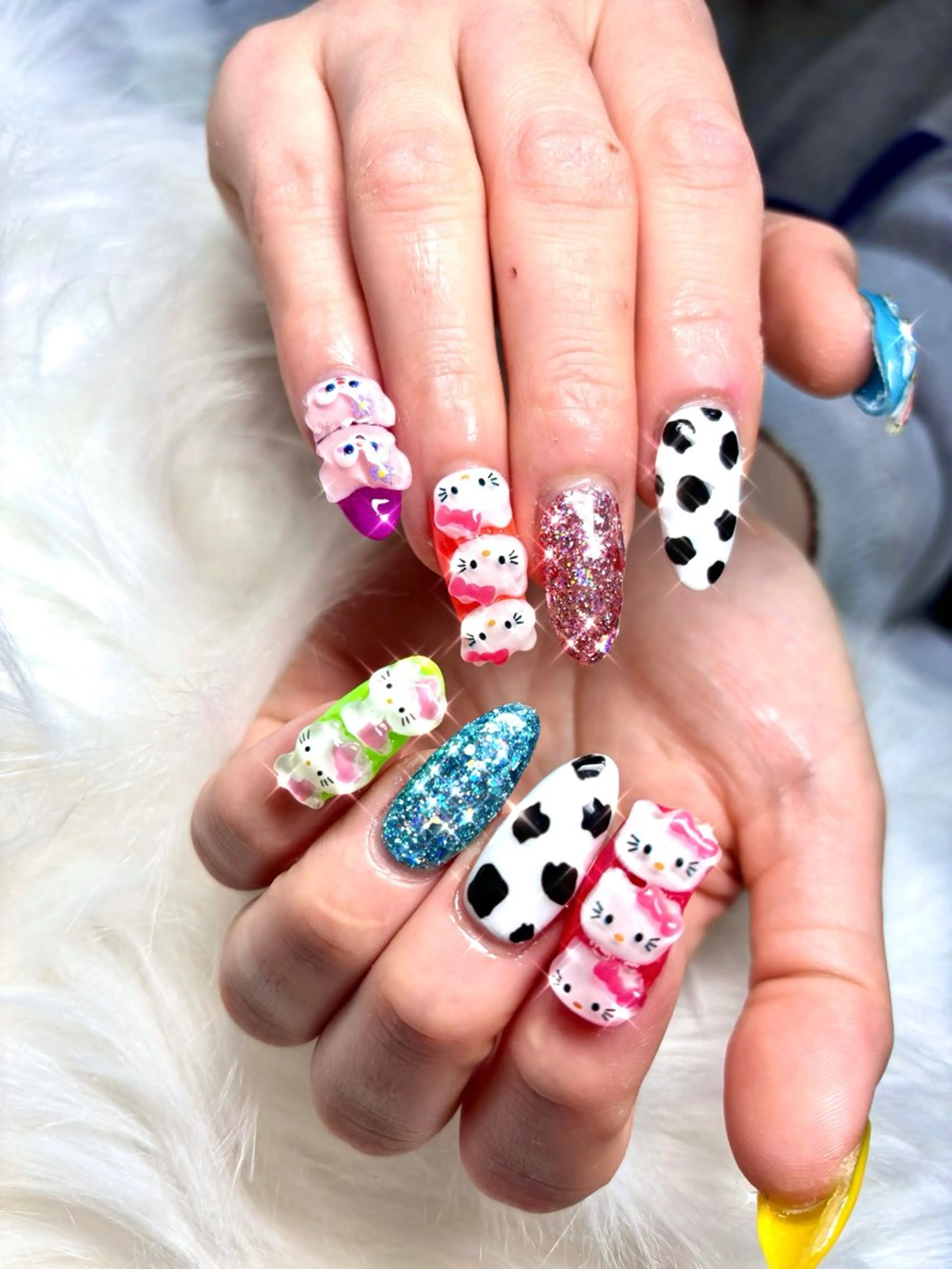 セミロング kurumi nailのネイルデザイン