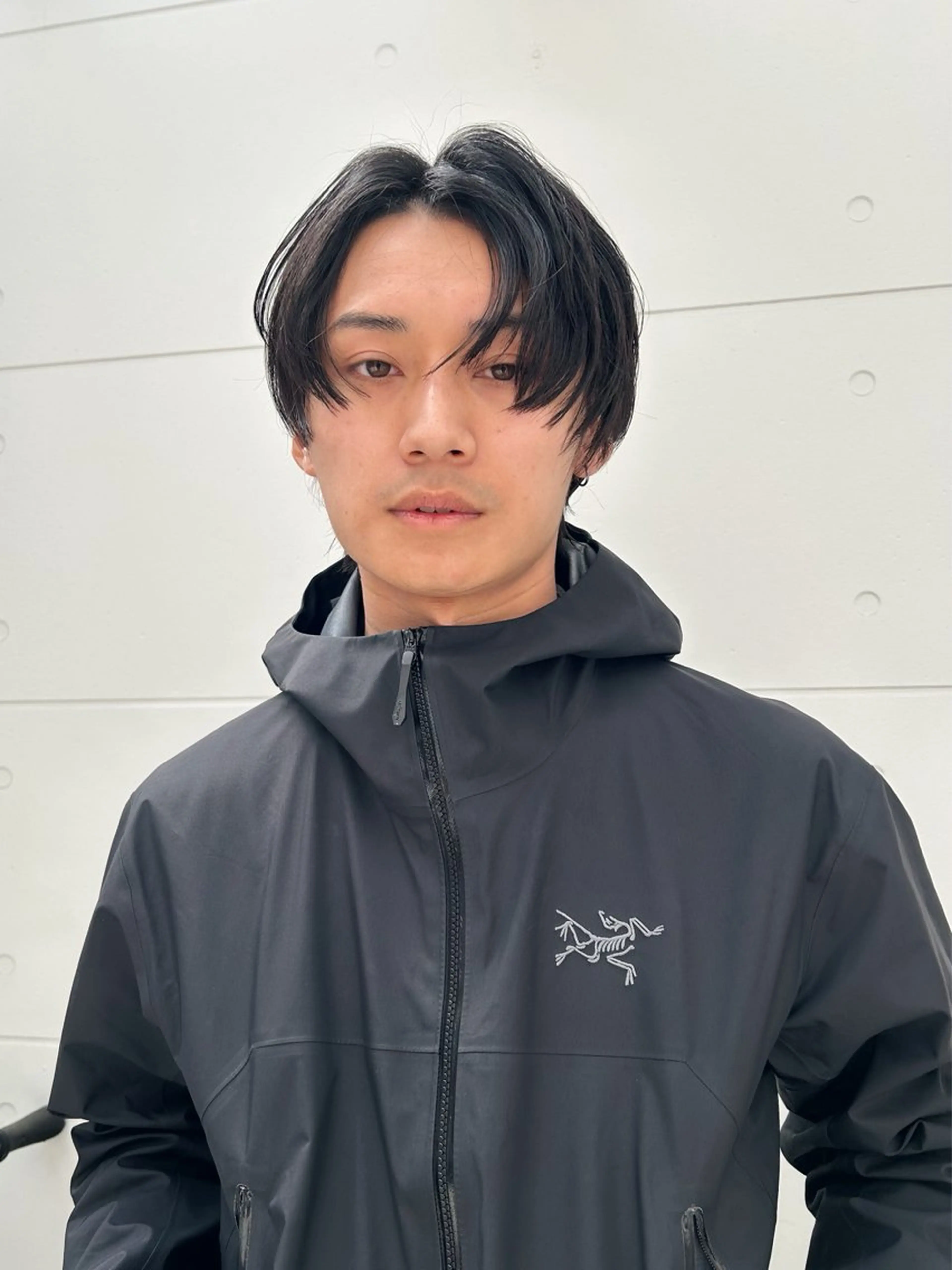 ショート メンズ センターパート DIXBON所属・堀江/メンズパーマ ナカムラヒロトのヘアスタイル