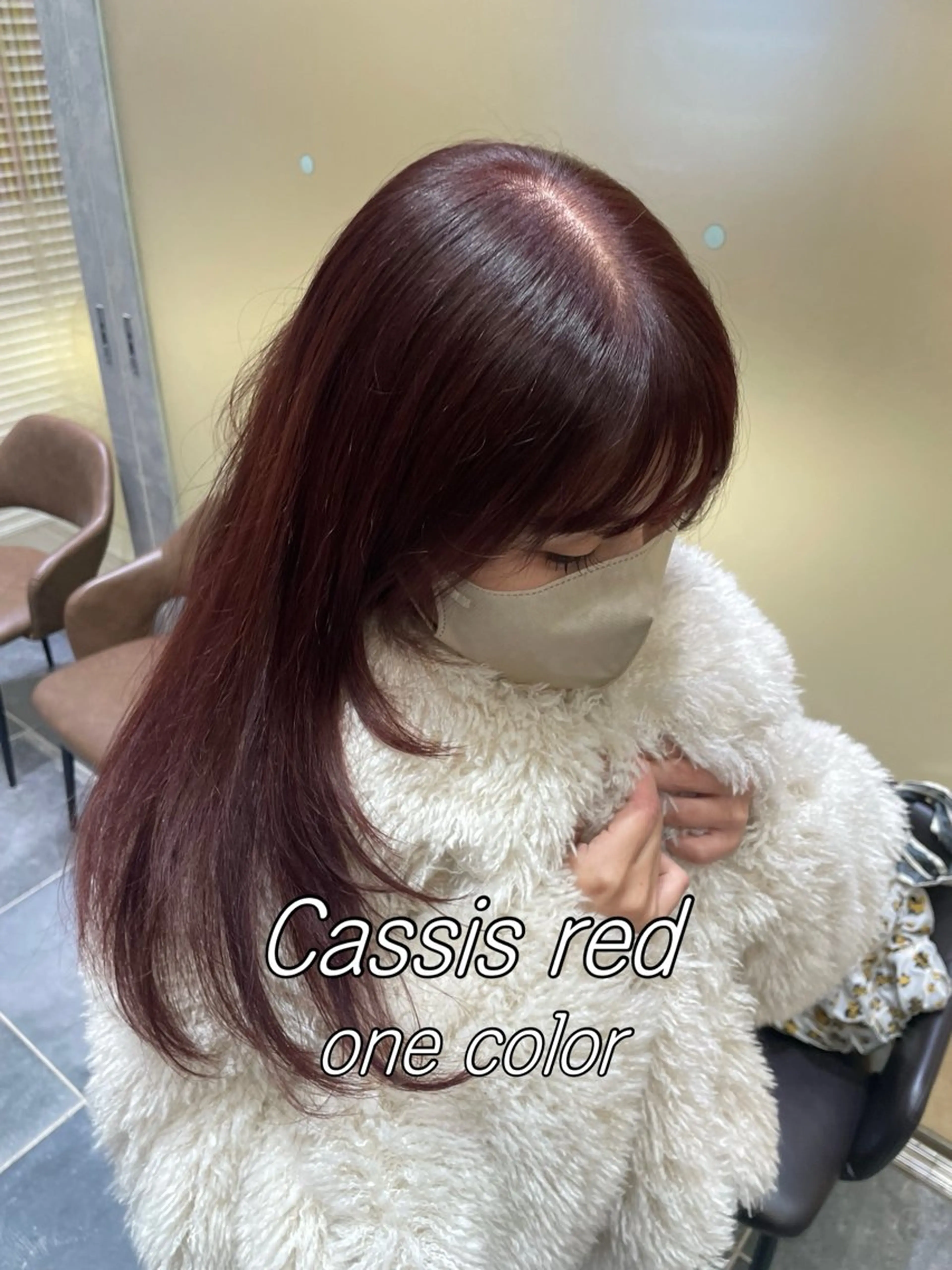 カラー ヘアカラー 自然と惹かれる🪷 艶カラー/茉優♩のヘアスタイル