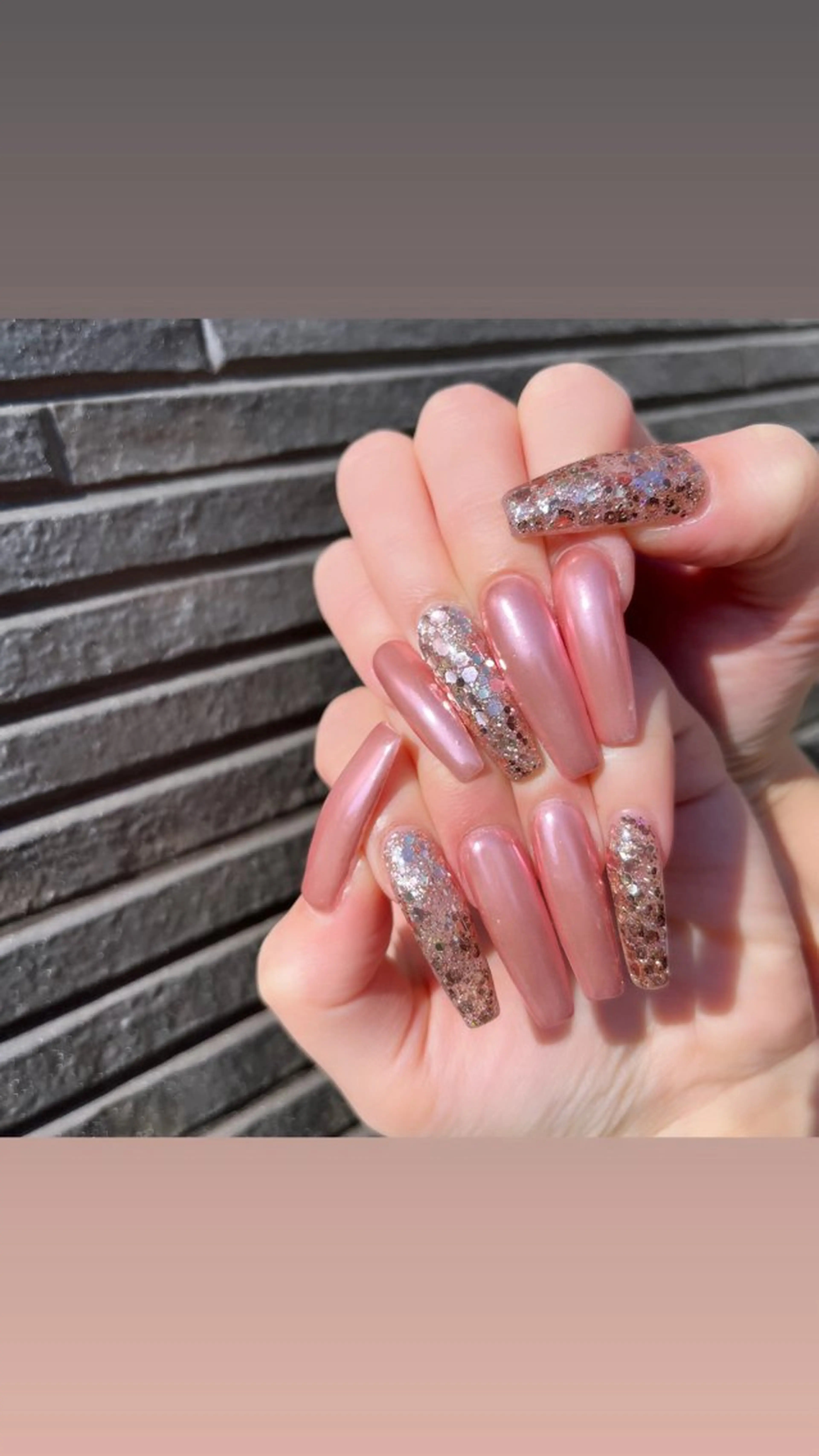 ロング ハンドネイル SAKATA MANAKAのネイルデザイン