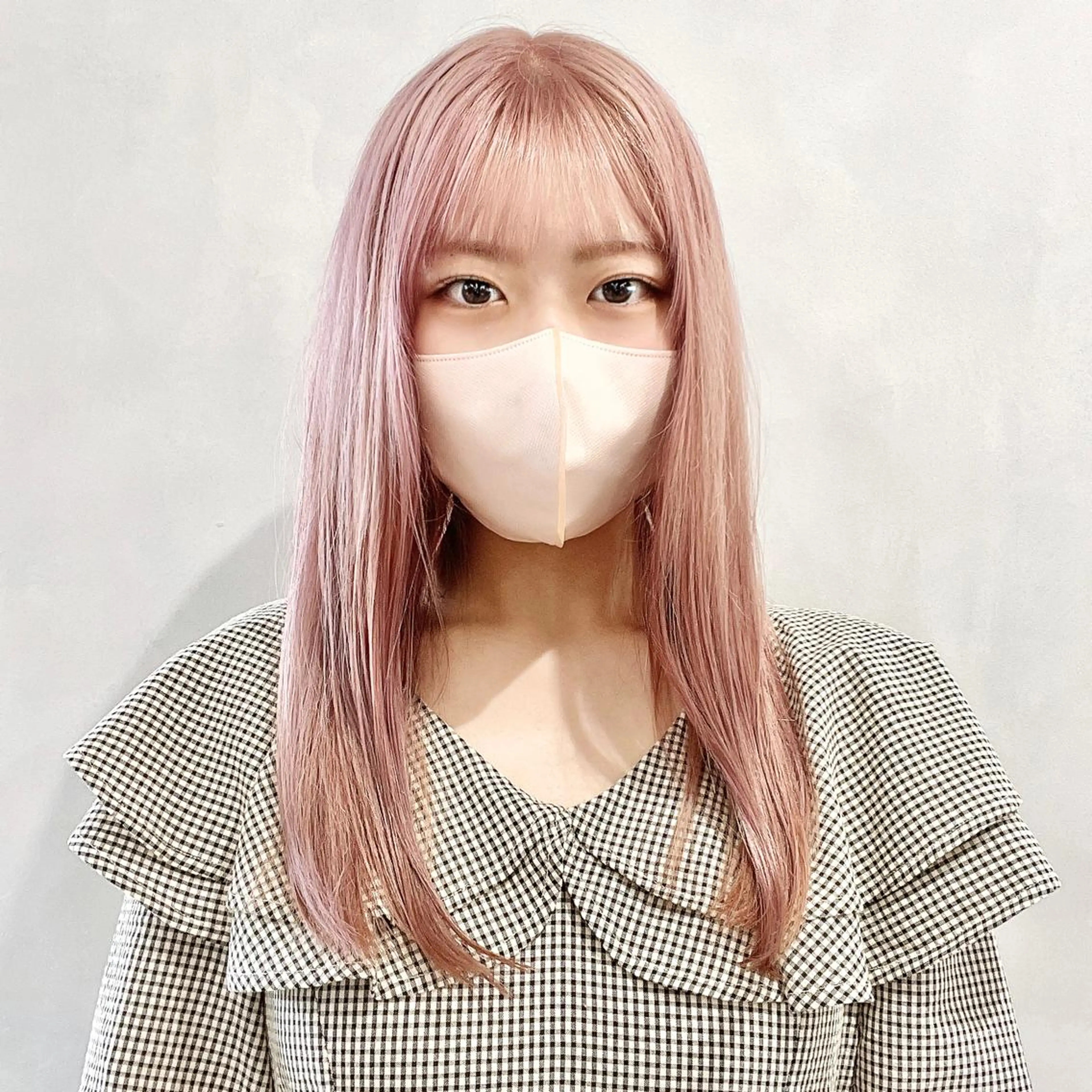 ロング カラー 🤍髪質改善➕透明感 カラー🤍川上葵のヘアスタイル