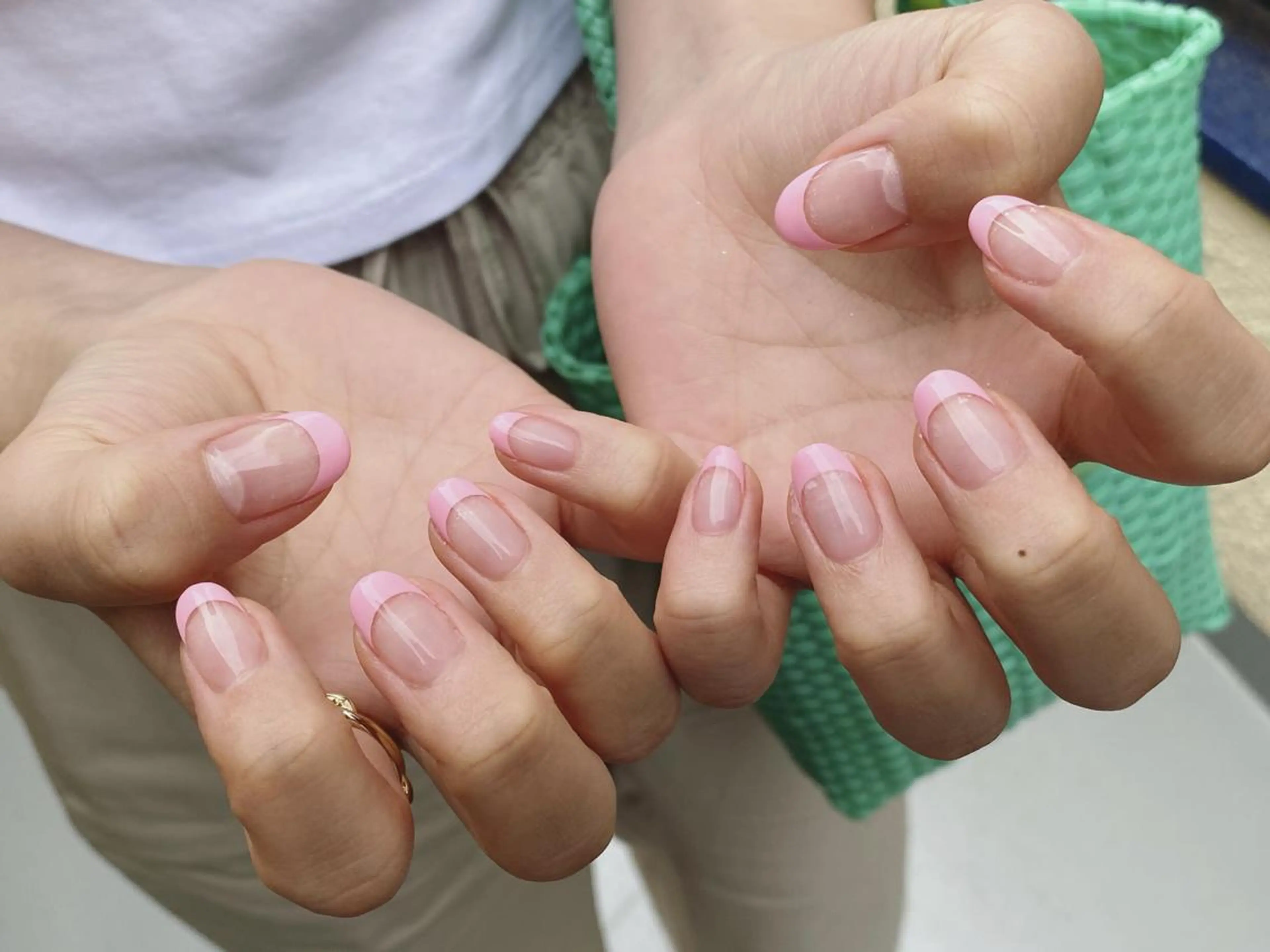 2回目　hand✨グラデーションorフレンチ（ベースなし）の写真