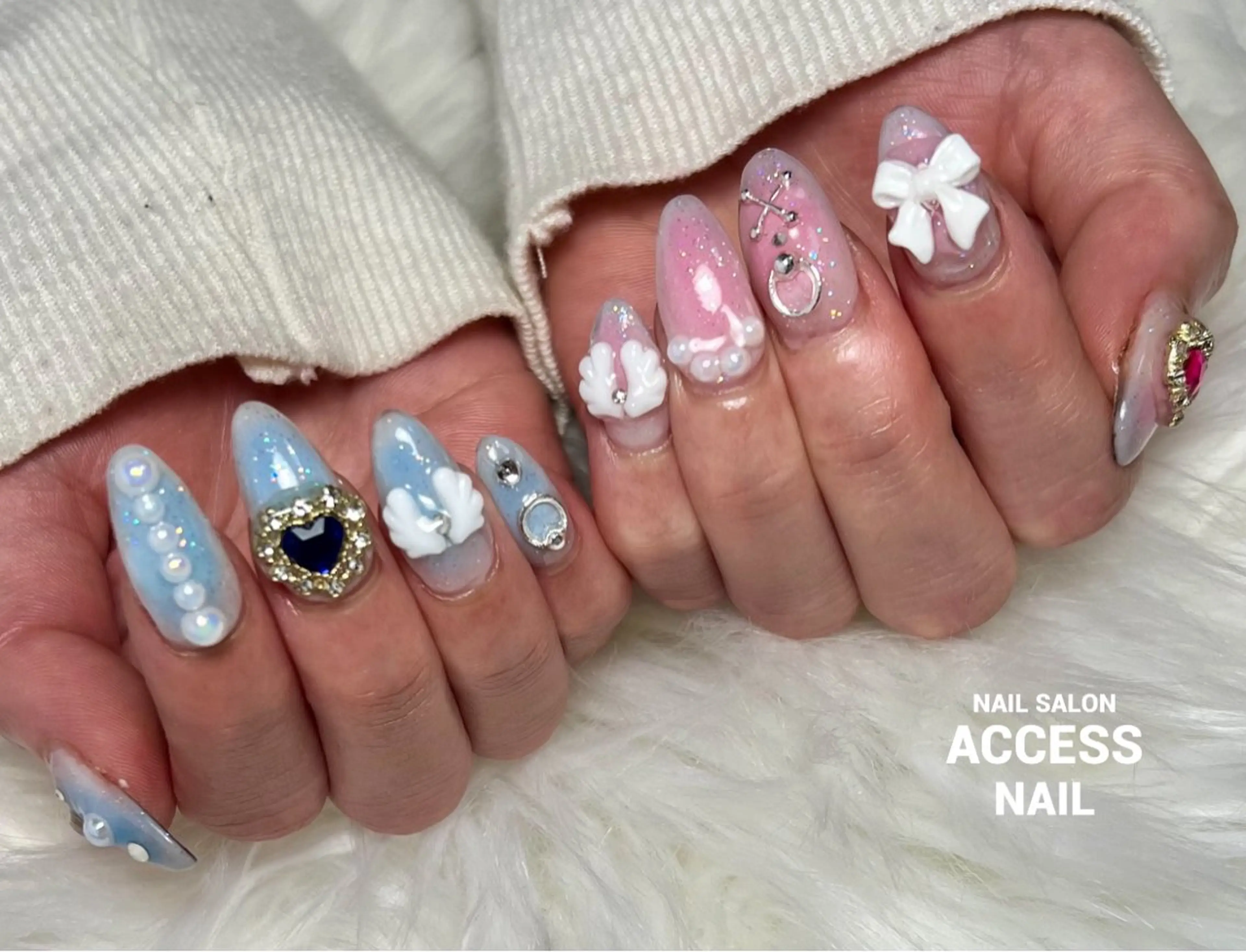 ネイル access nailのネイルデザイン