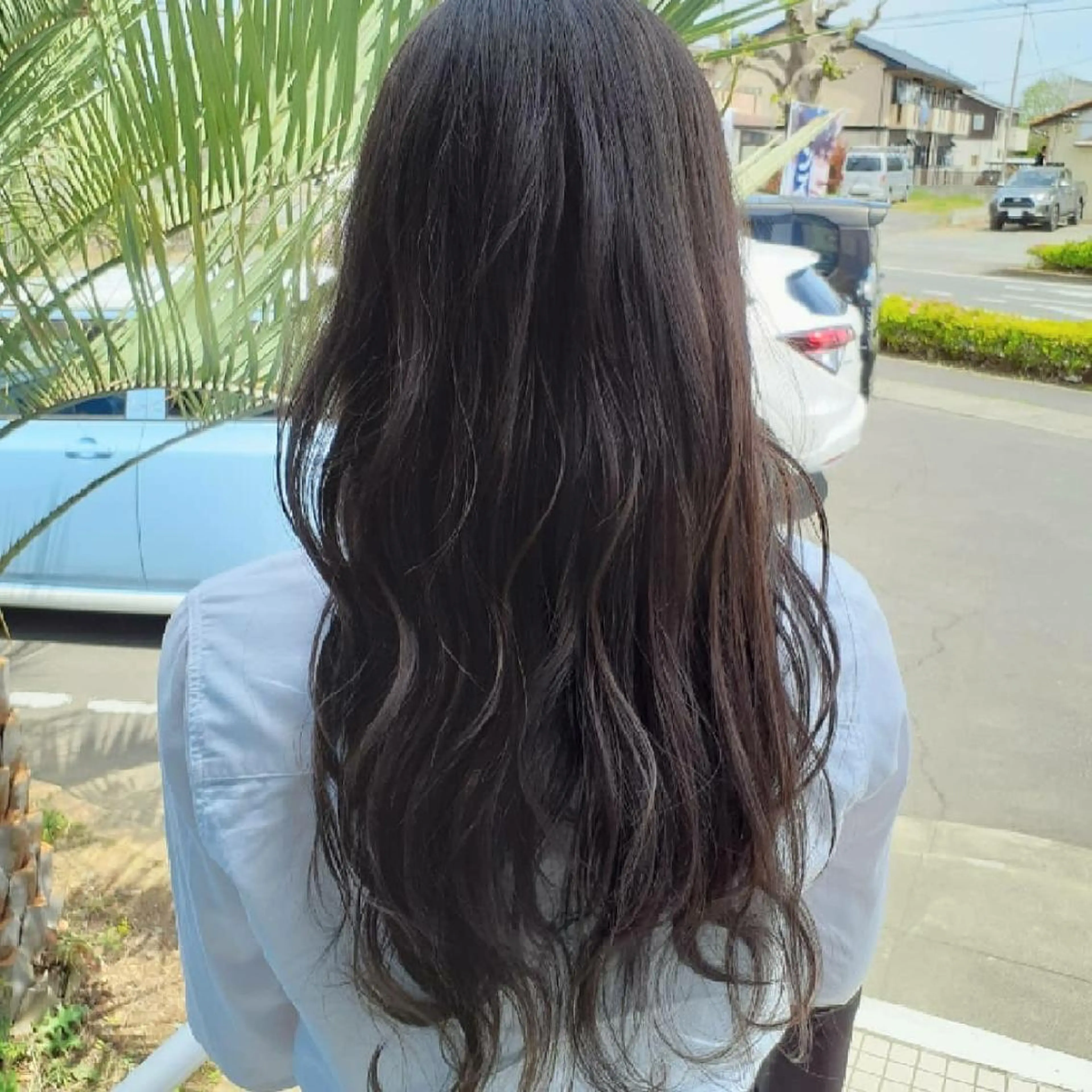 ロング 深澤 春樹のヘアスタイル