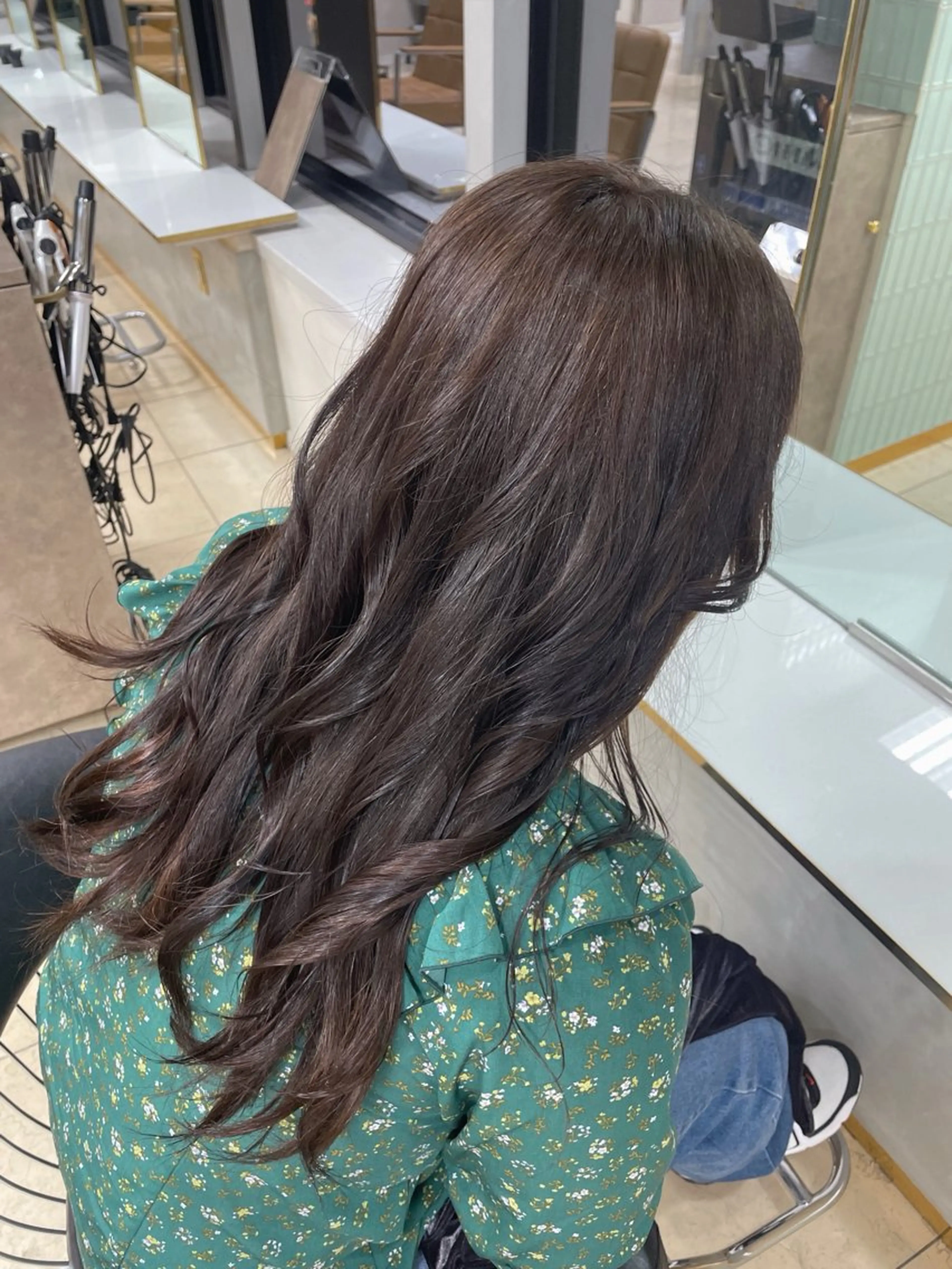 ロング カラー ブリーチ 透明感カラー ブリーチなしカラー LAQUALITE新宿伊勢丹店所属・🎀 Suzuka🎀🫧のヘアスタイル