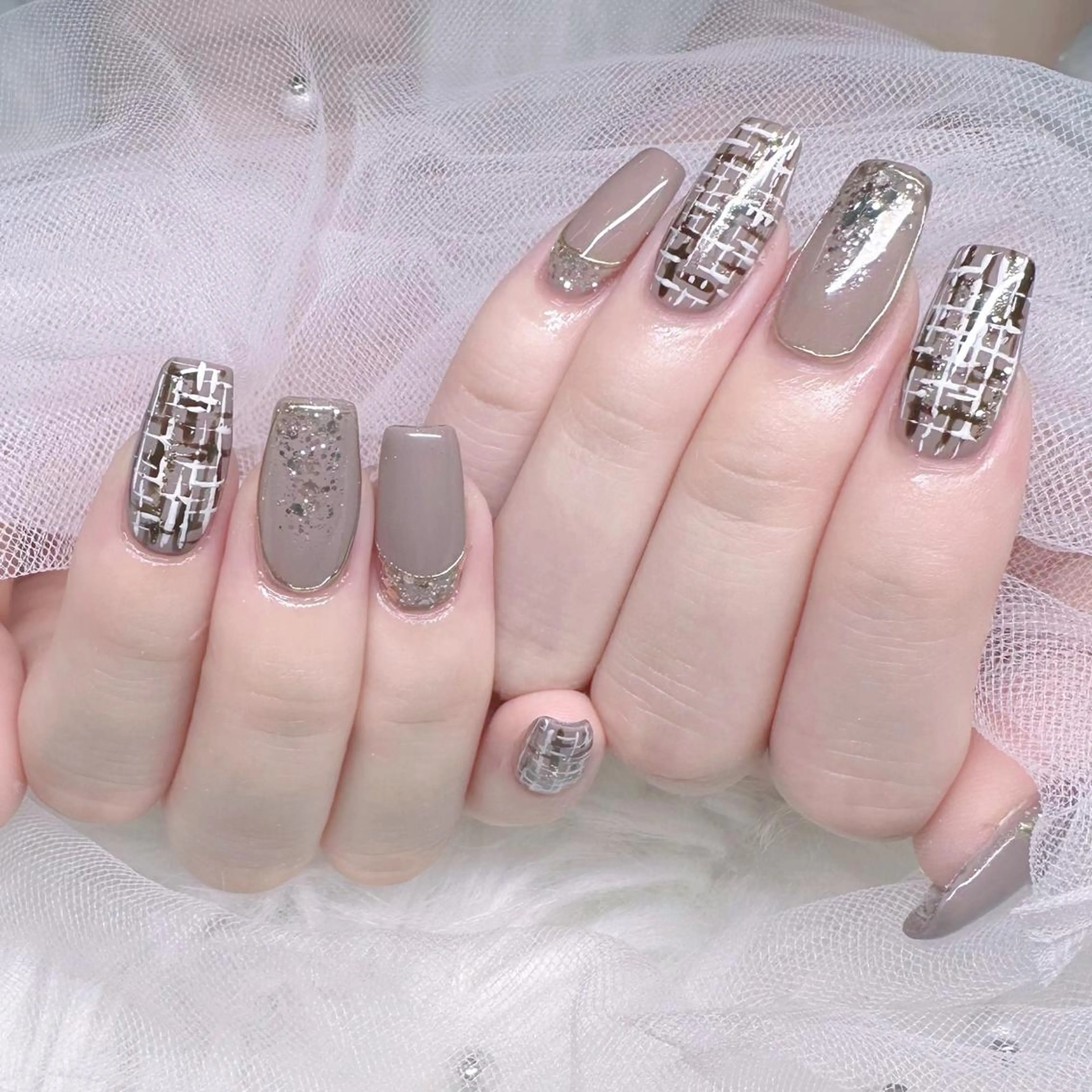 ネイル スカルプネイル zina 千葉2nd NONのネイルデザイン