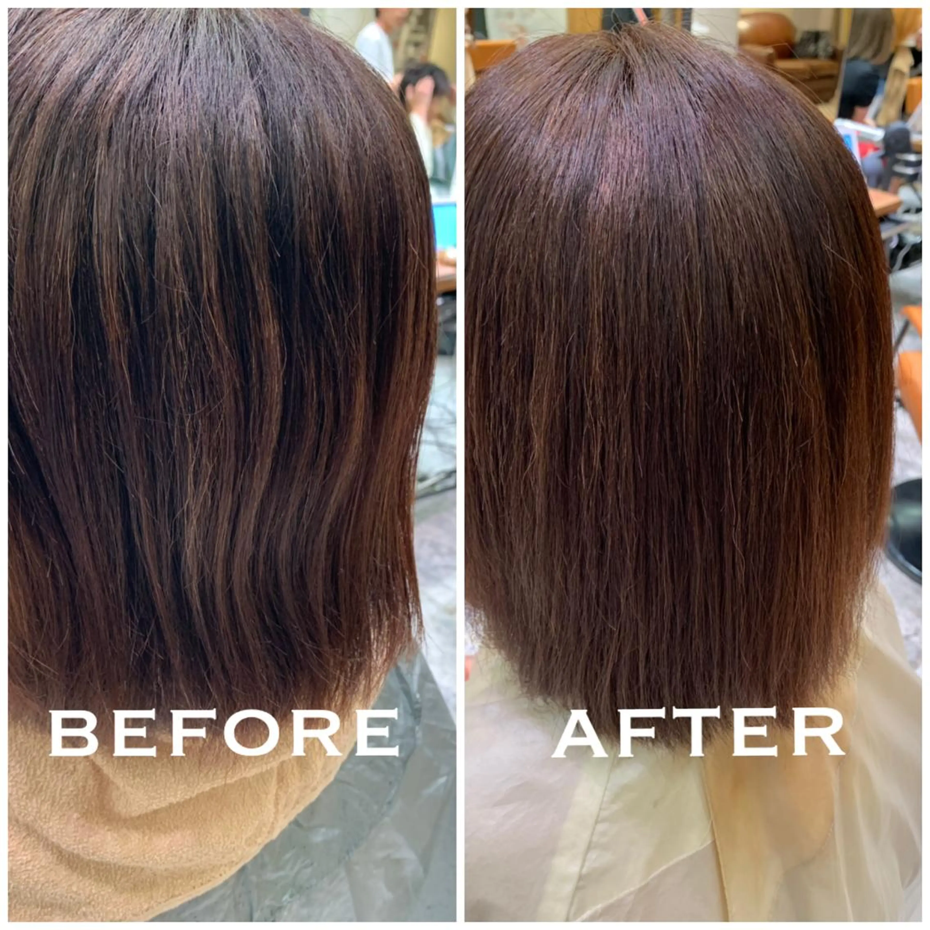 パーマ 縮毛矯正 ストレートパーマ 美髪ヘッドスパ🫧 西山紗奈江💆‍♀️のヘアスタイル