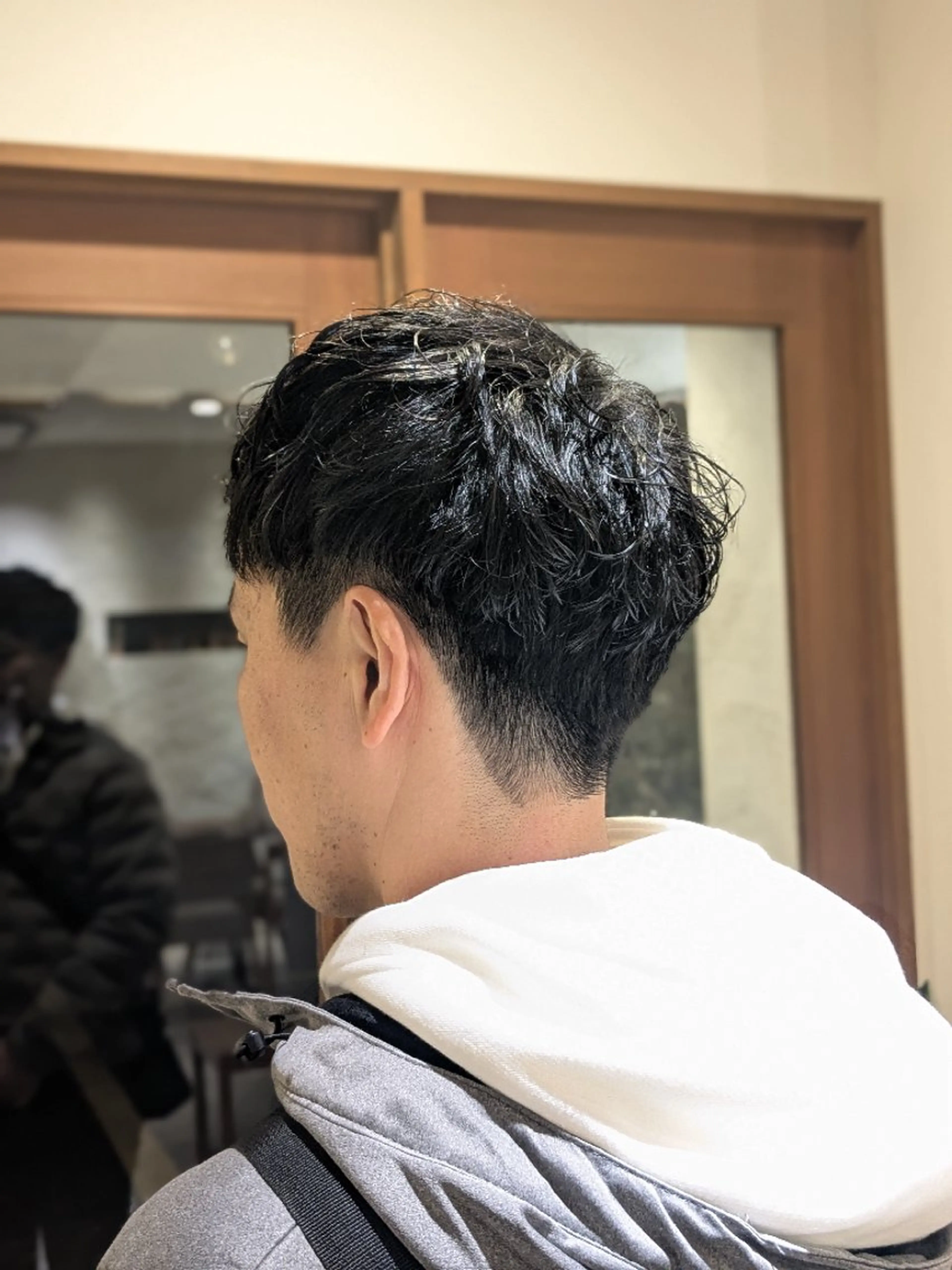 メンズ パーマ メンズパーマ シャドーパーマ カット パーマ spring by rasiku所属・Spring Akariのヘアスタイル