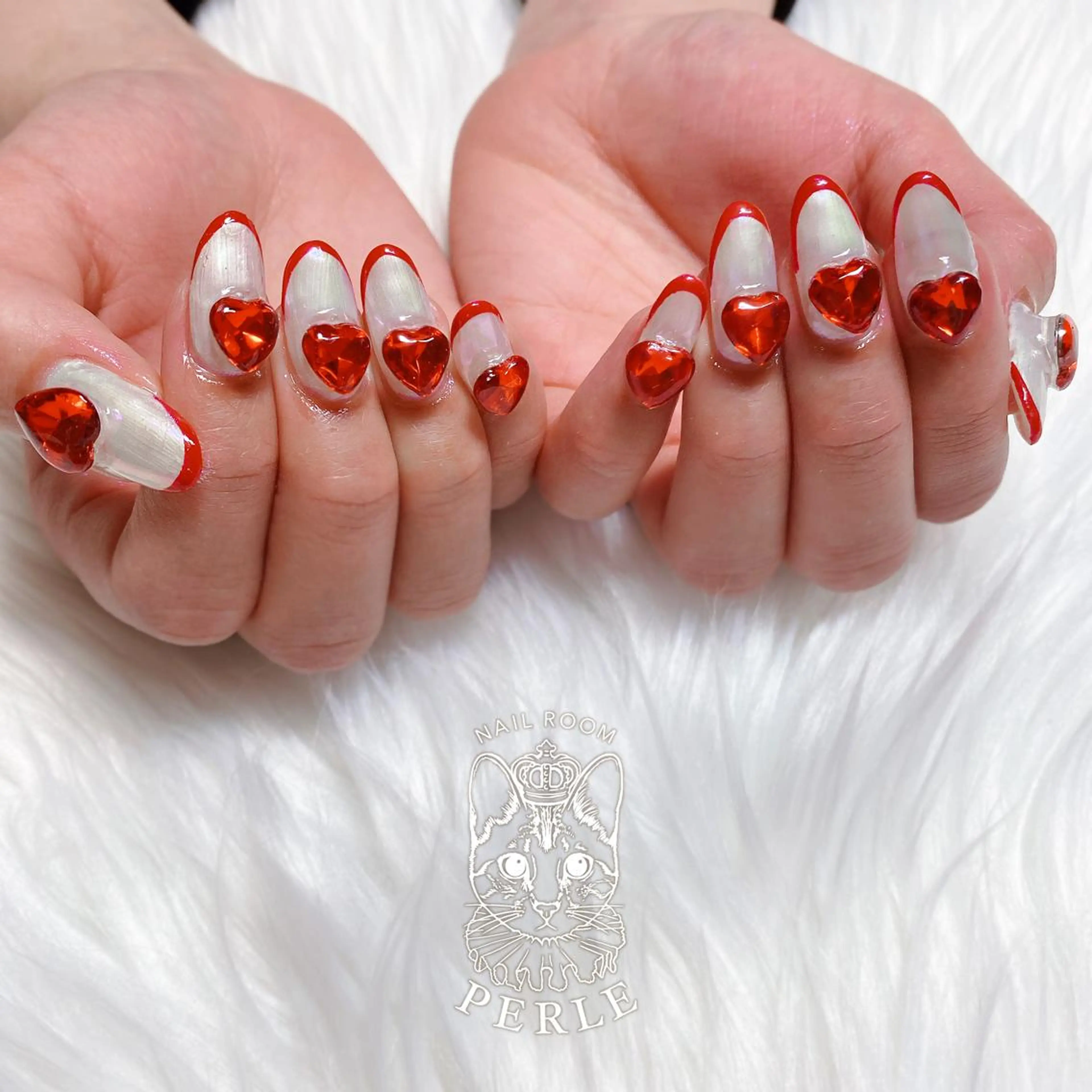 ネイル ハンドネイル nail room Perleのネイルデザイン