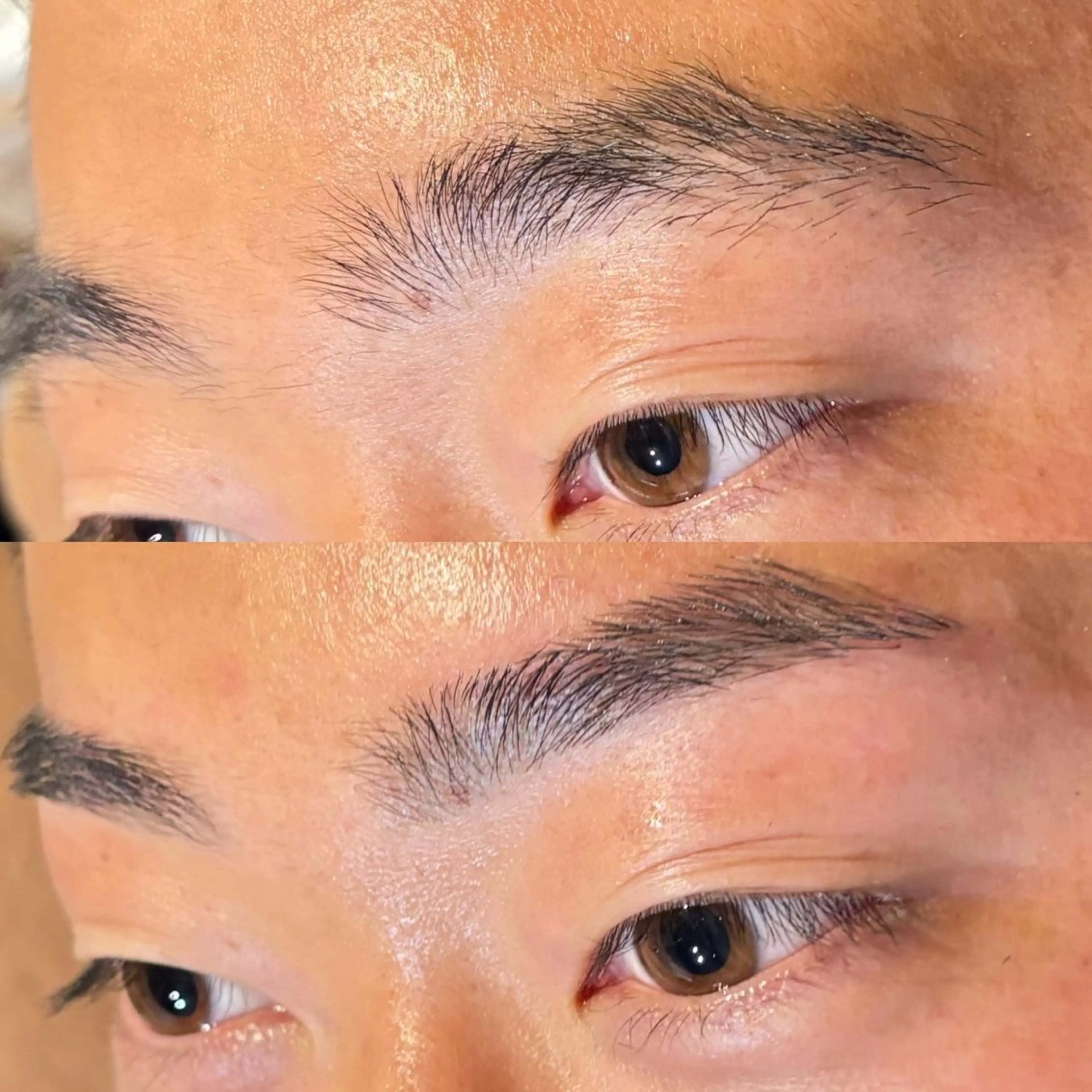 メンズ アイブロウ ワックス脱毛 眉カット Grandoeil eclat /りさこの眉毛・アイブロウイメージ