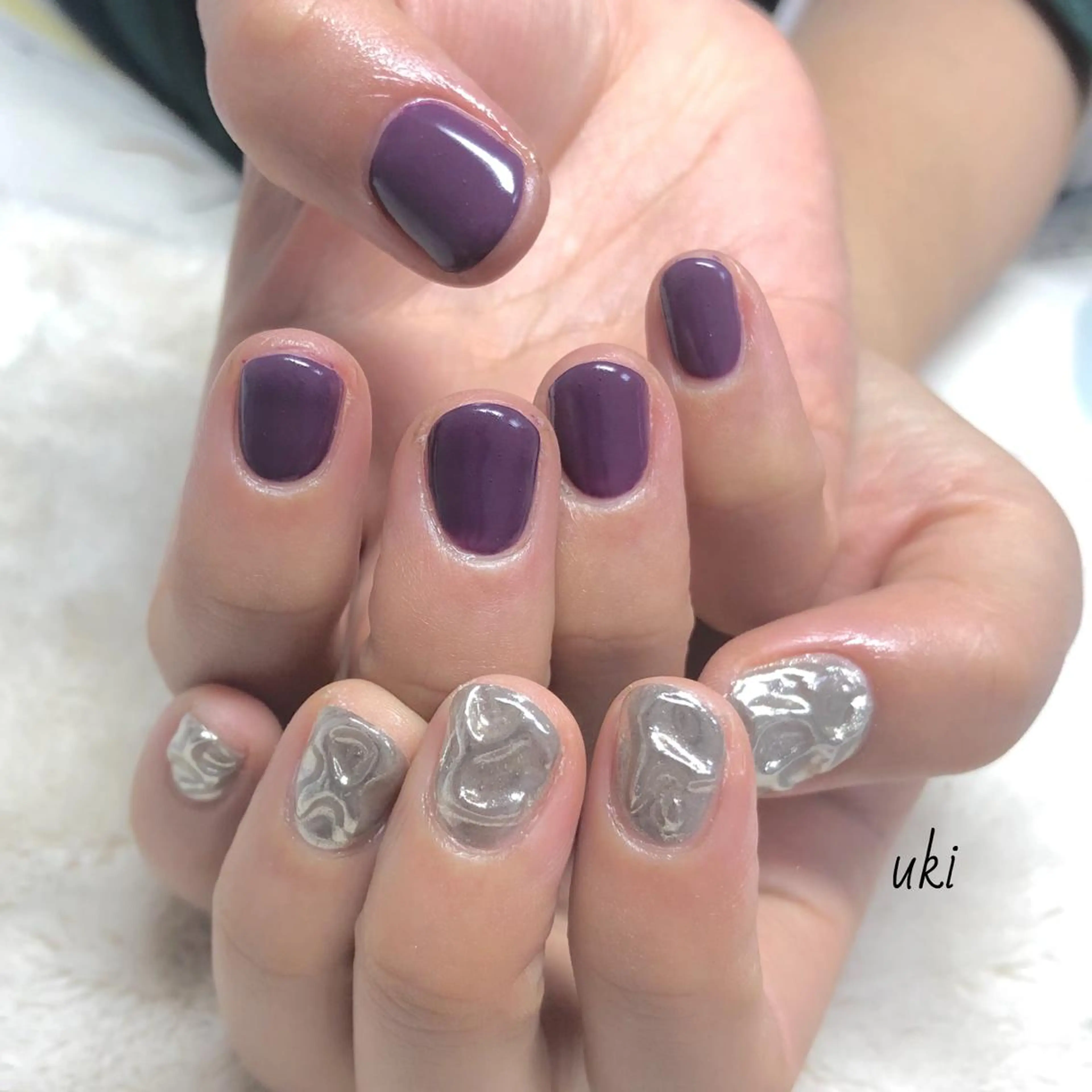 ネイル ハンドネイル Ameri nail /UKIのネイルデザイン