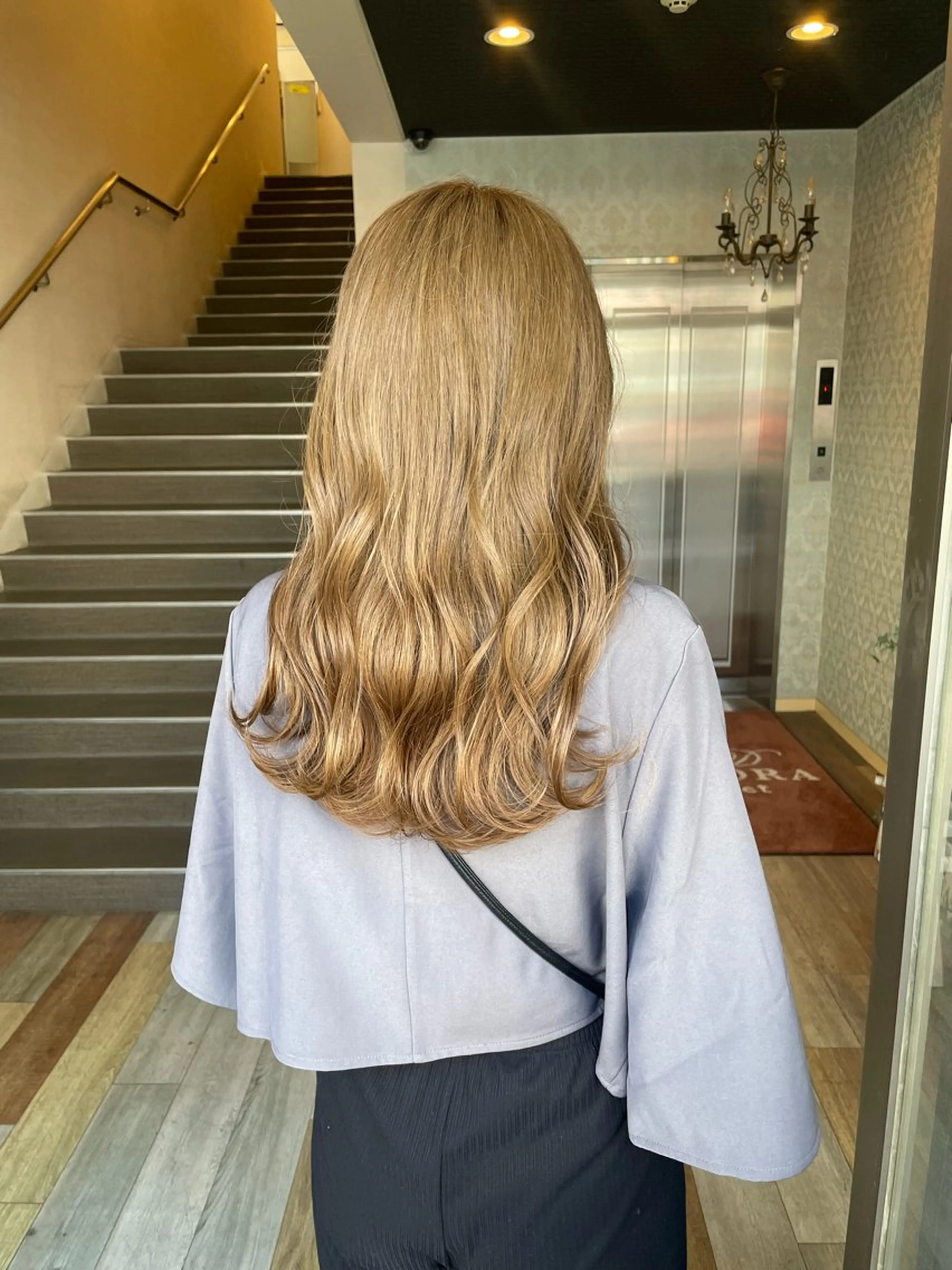 セミロング 似合わせヘア/ 大久保  詩月のヘアスタイル