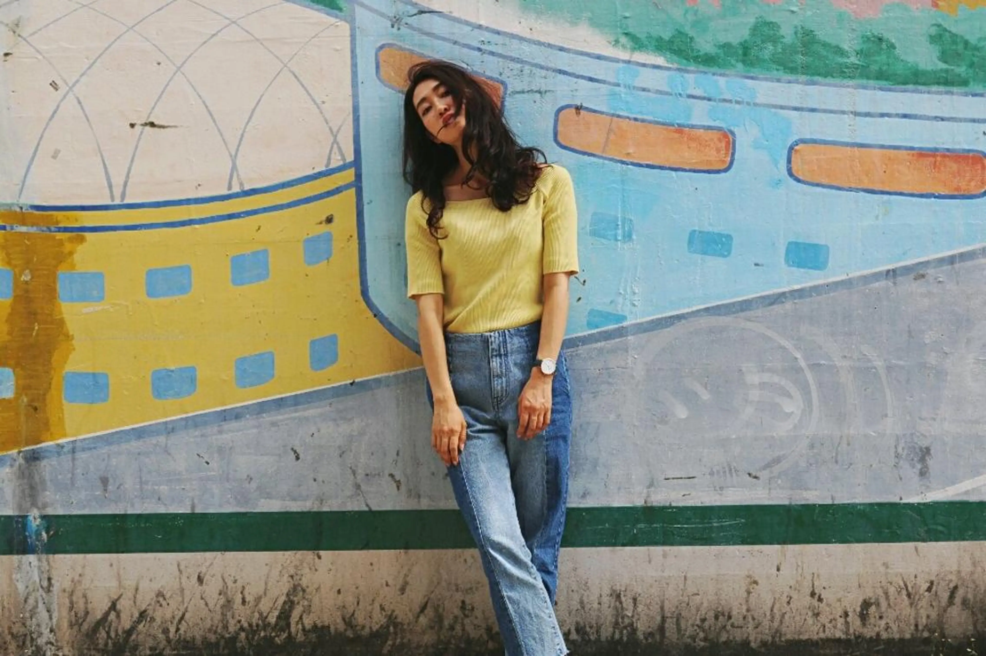 セミロング パーマ カラー セミロングパーマ アディクシーカラー イルミナカラー デジタルパーマ LAMP HAIR  ランプヘアー所属・徳永 博志のヘアスタイル