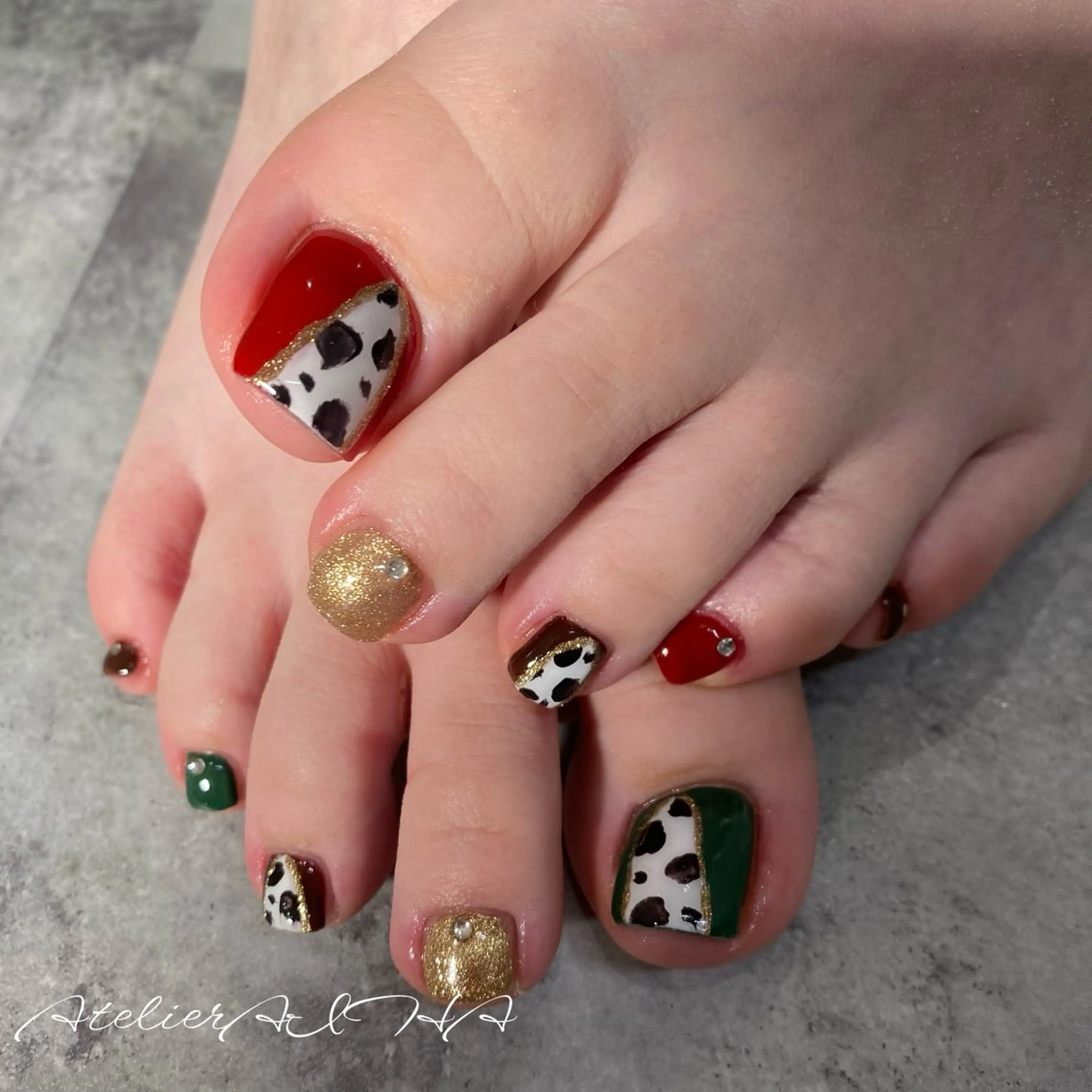 ネイル フットネイル アトリエAIHA所属・アトリエAIHA★ フィルイン推奨サロンのネイルデザイン