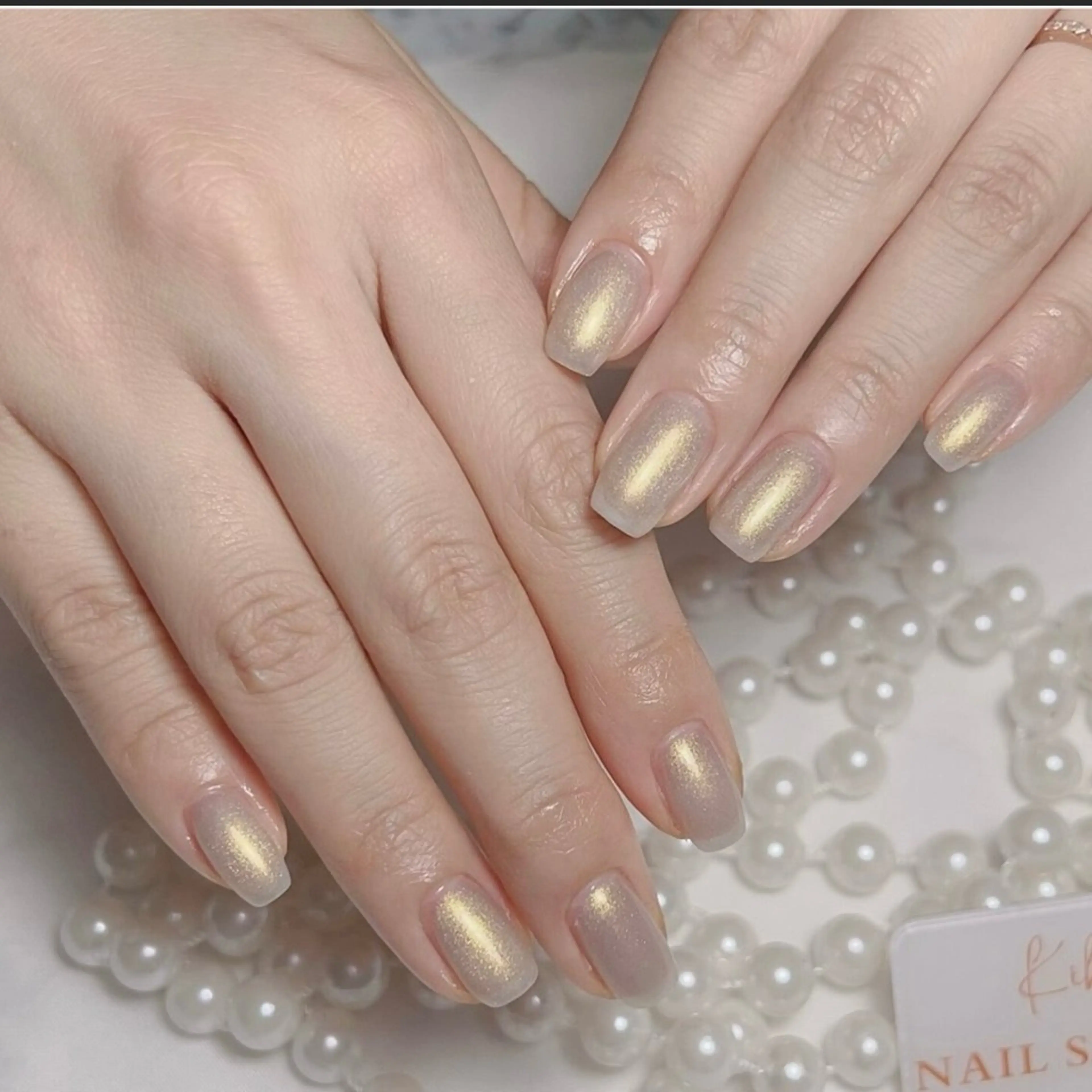 ネイル アートネイル フレンチネイル ジェルネイル グラデーション 韓国ネイル ハンドネイル 💕鈴木ユリ パラジェル/オフ無料のネイルデザイン