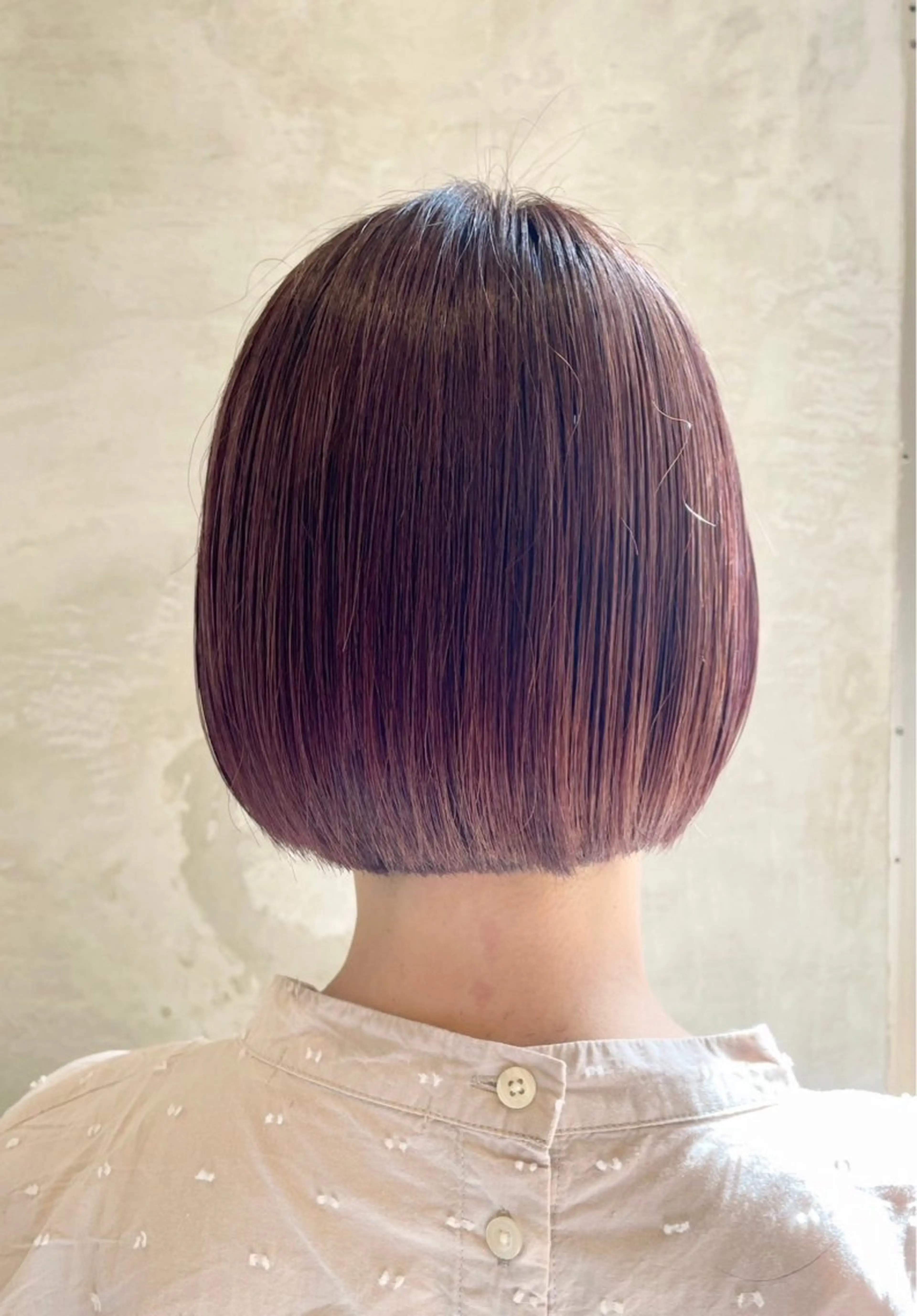 ショート カラー カット トリートメント ブリーチなし透明感 カラー✨横山 佳希のヘアスタイル