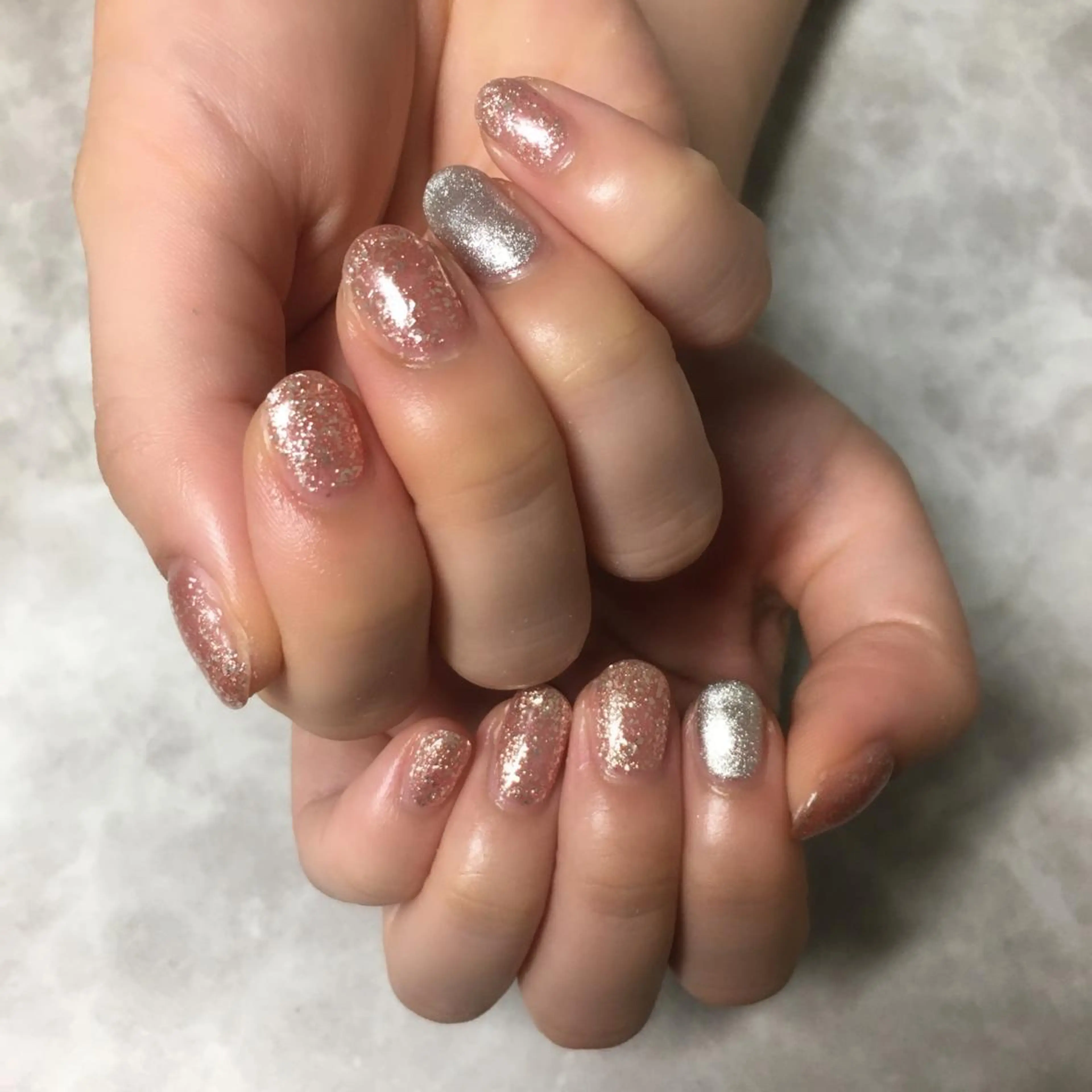 ネイル ワンカラーネイル ハンドネイル 自爪育成/深爪矯正 mikiのネイルデザイン