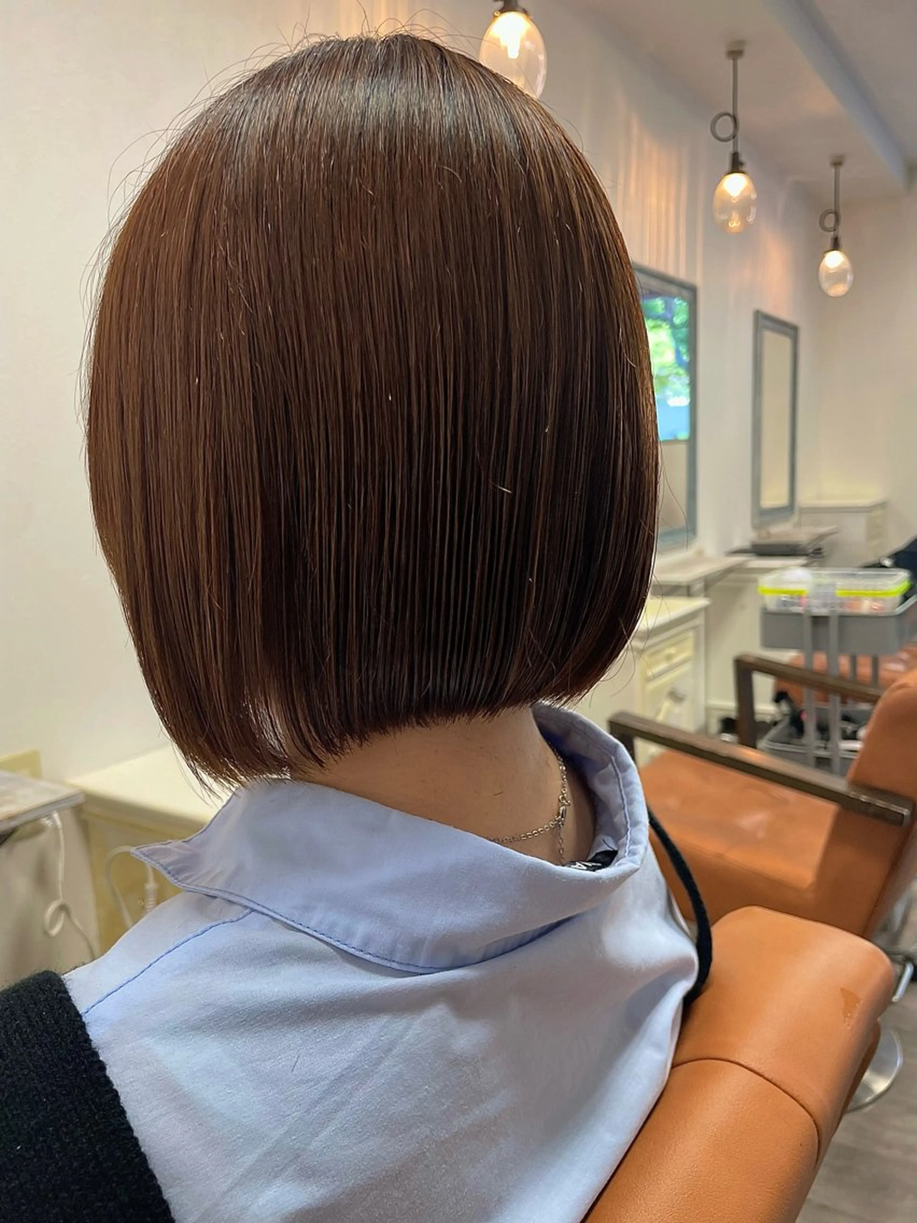 ミディアム ボブ カット ✨伊藤修治✨レディー ス・メンズカット✨のヘアスタイル