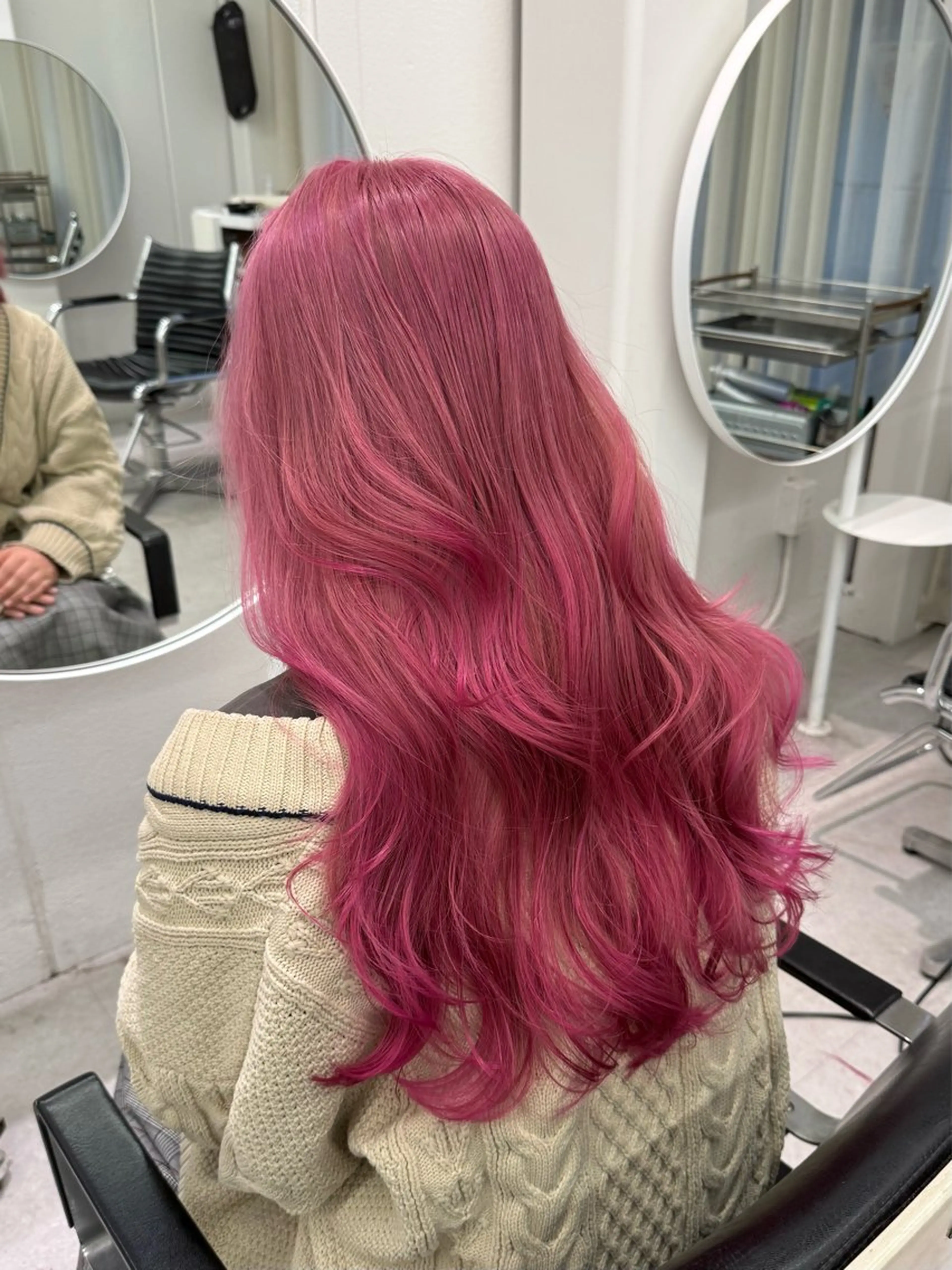 ロング カラー ヘアアレンジ ヘアカラー トリートメント 🦠デザインカラー/ 魚瀬あおい🦠のヘアスタイル