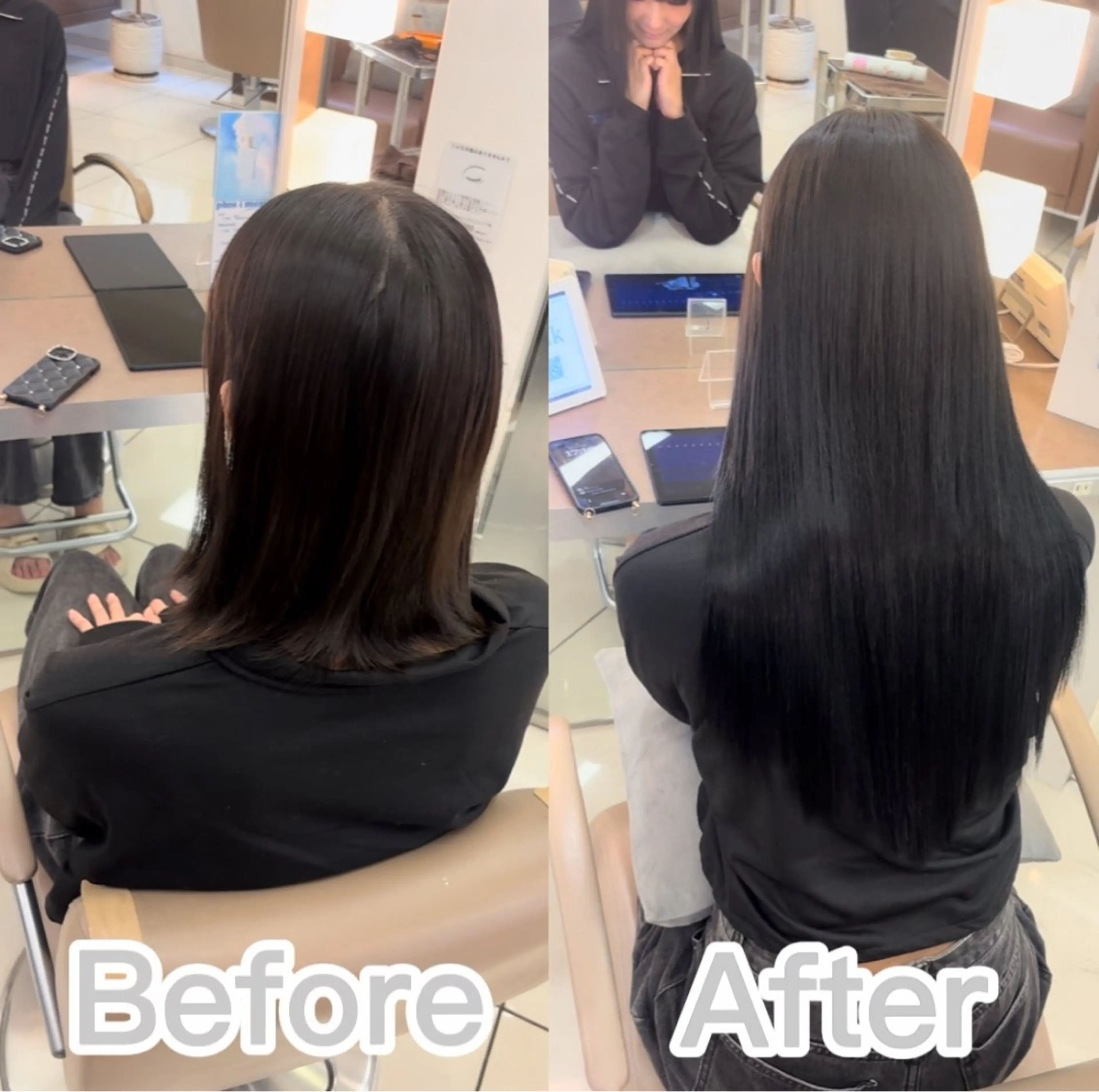 ロング カラー ヘアアレンジ メンズ ボブ エクステ カット ヘアカラー エクステ ヘアセット シールエクステ🎀 羽エクステ🌙しぇるのヘアスタイル