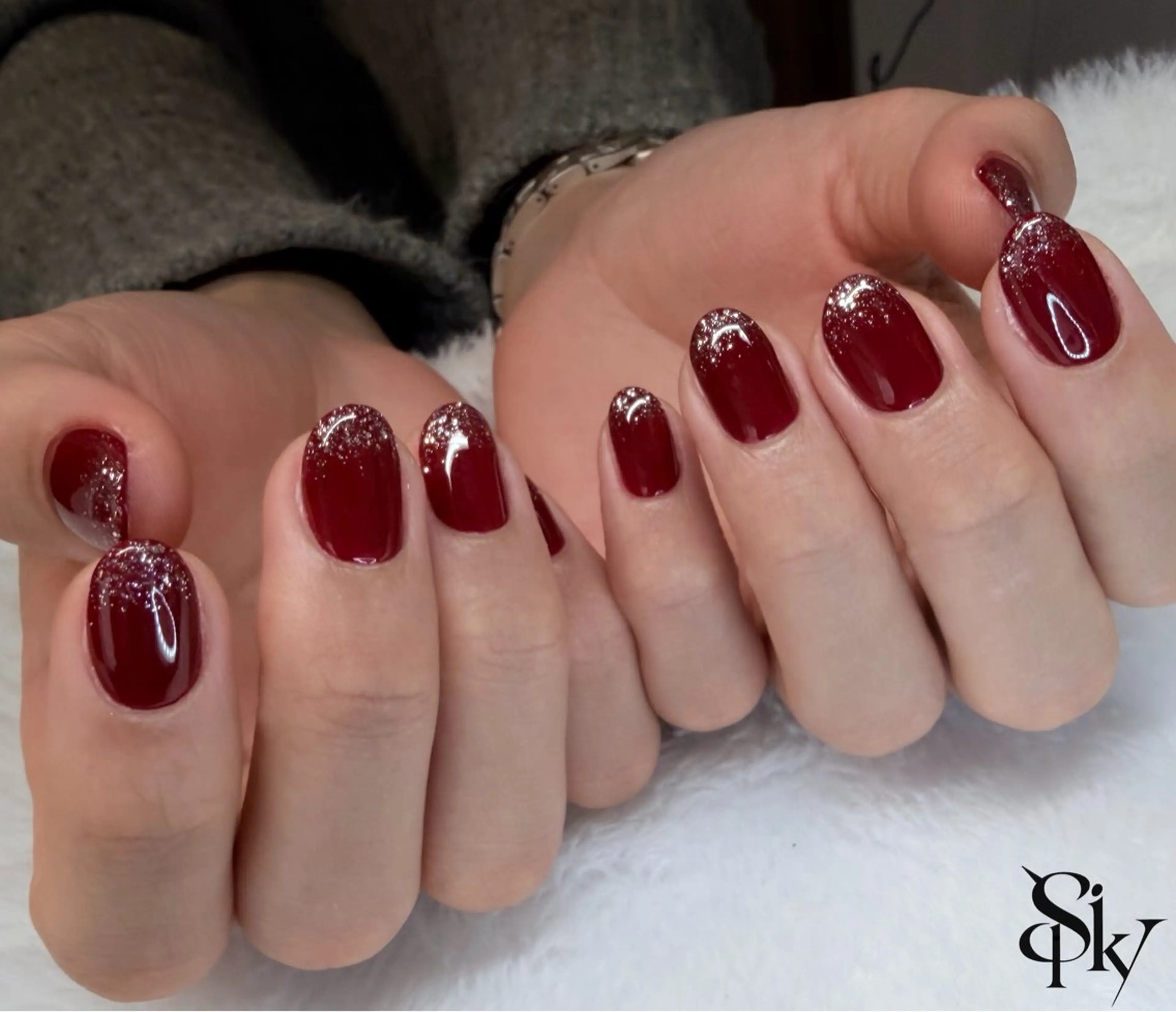 ネイル ハンドネイル Spiky とうげ ふうかのネイルデザイン