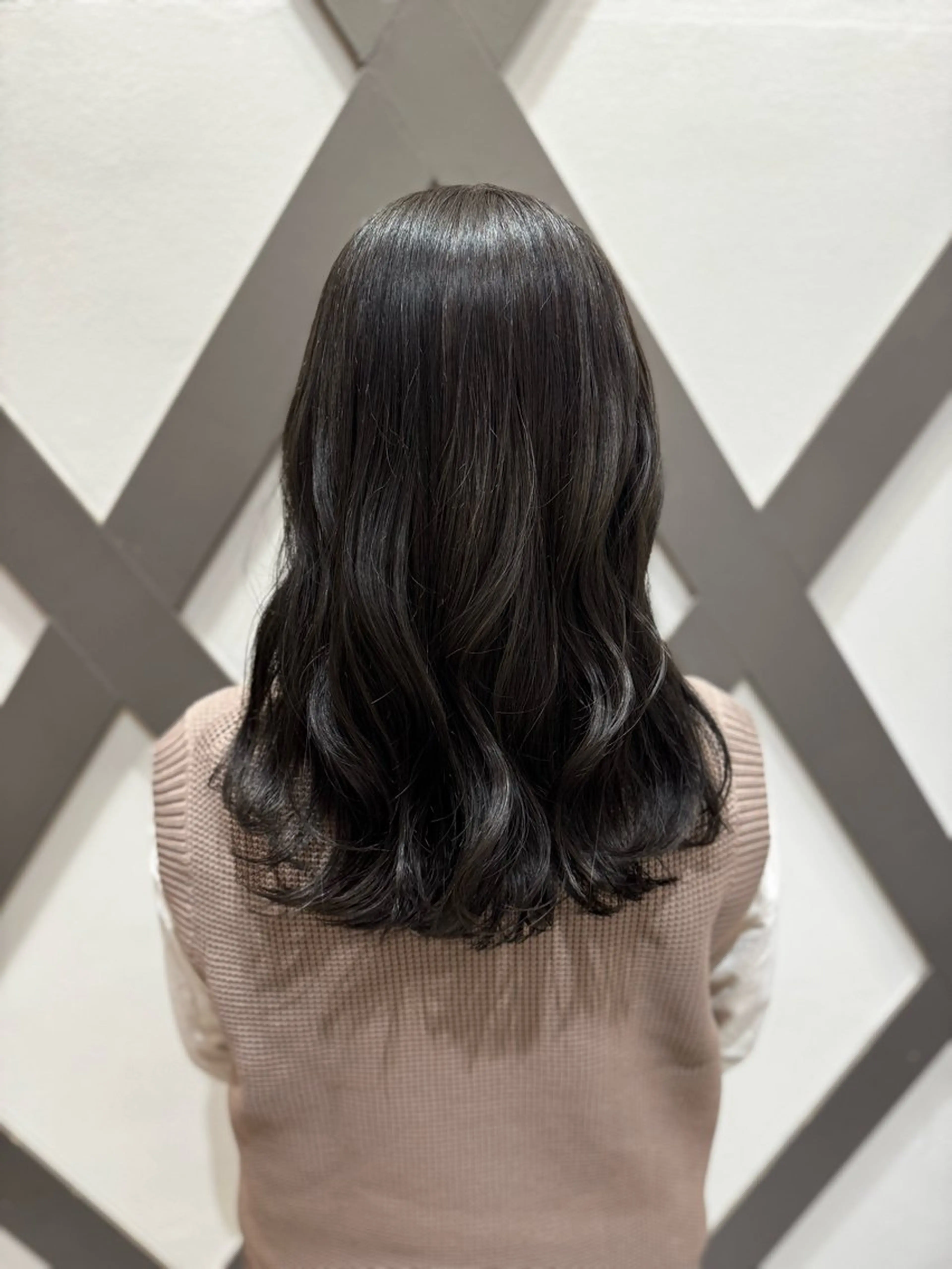 セミロング echelle所属・るな/echelle 【カットモデル募集】のヘアスタイル