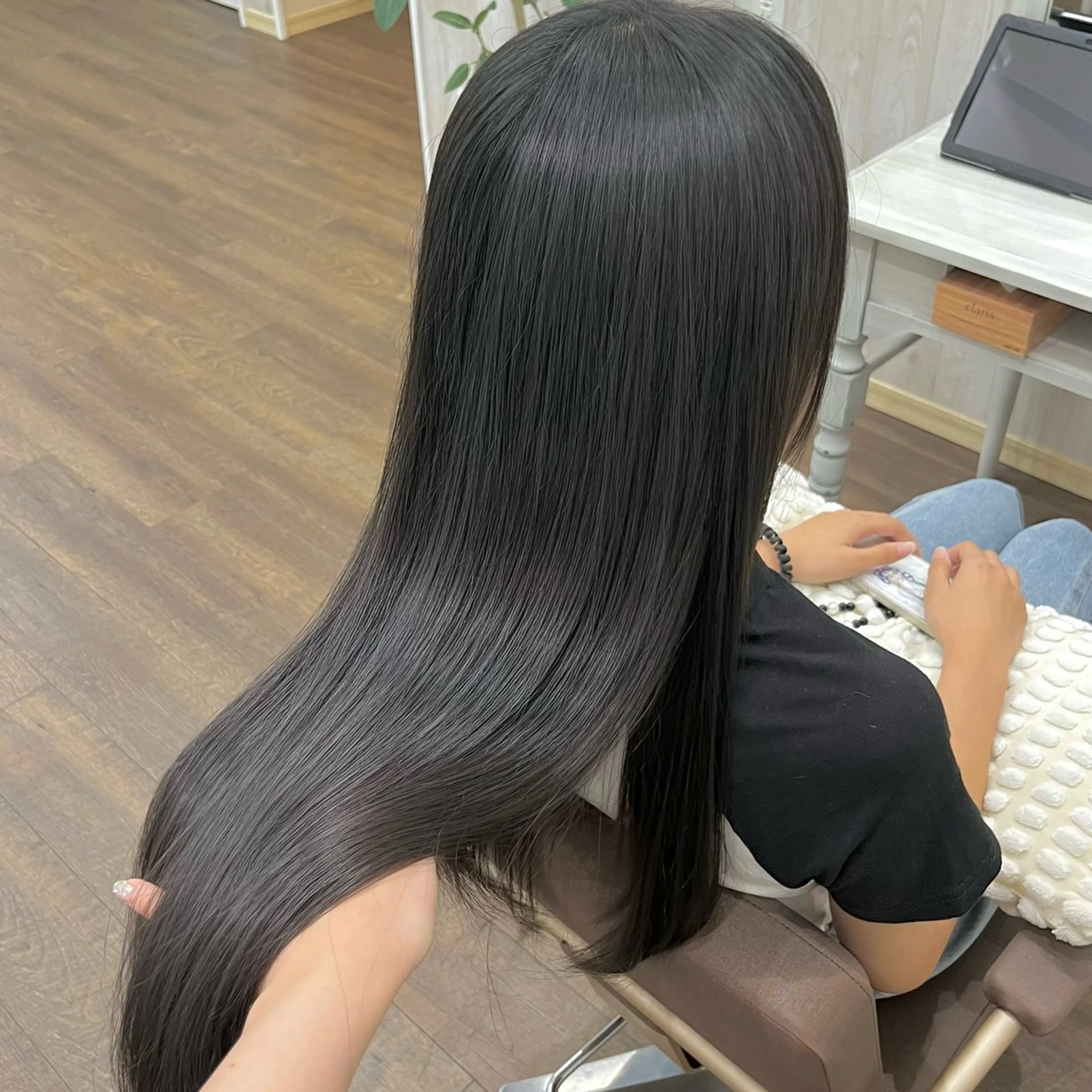 【minimo限定】カット🌿♡+ダメージレス縮毛矯正+うる艶TRの写真