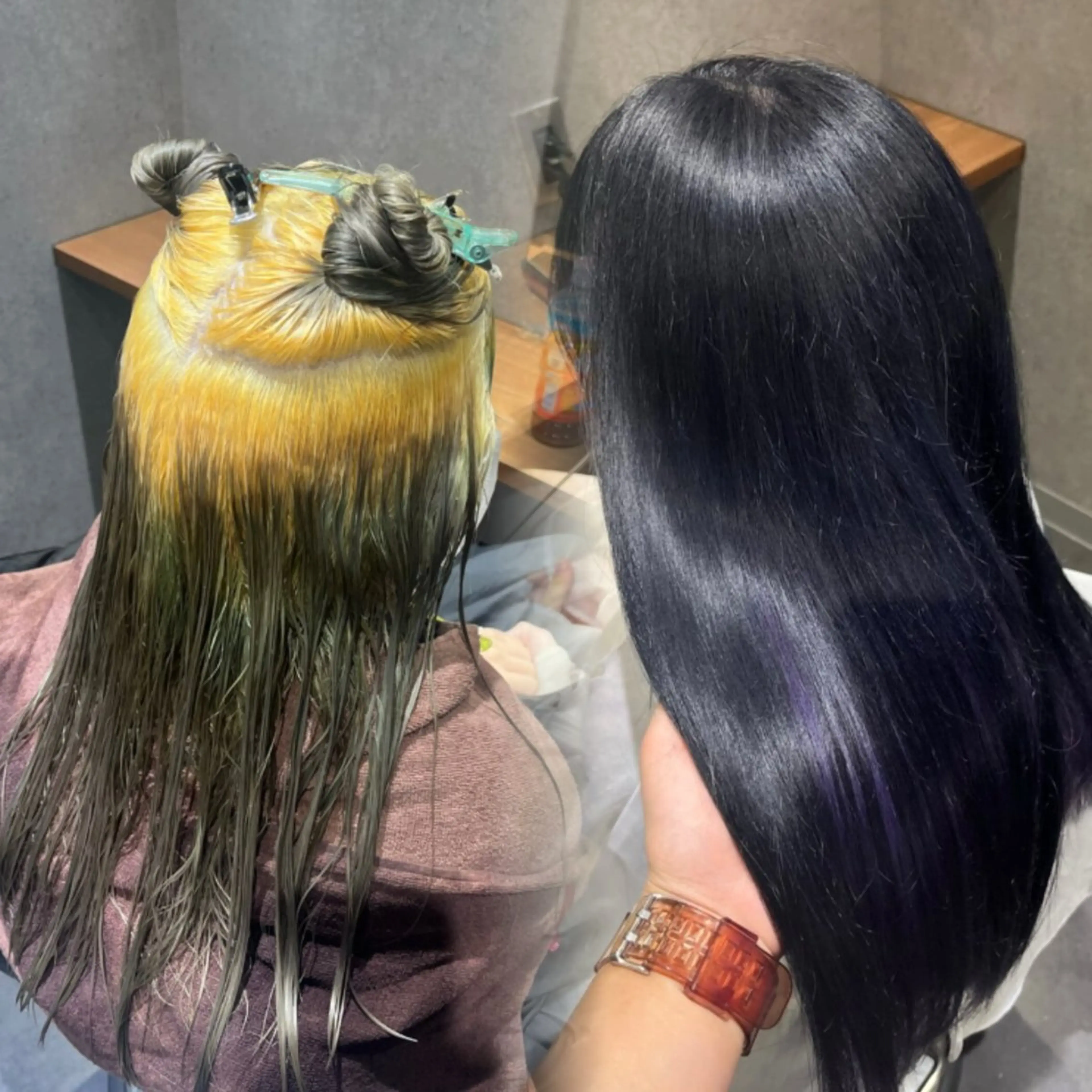 カラー ヘアカラー RIO🩶NEXT/ エクステ/ハイトーンのヘアスタイル