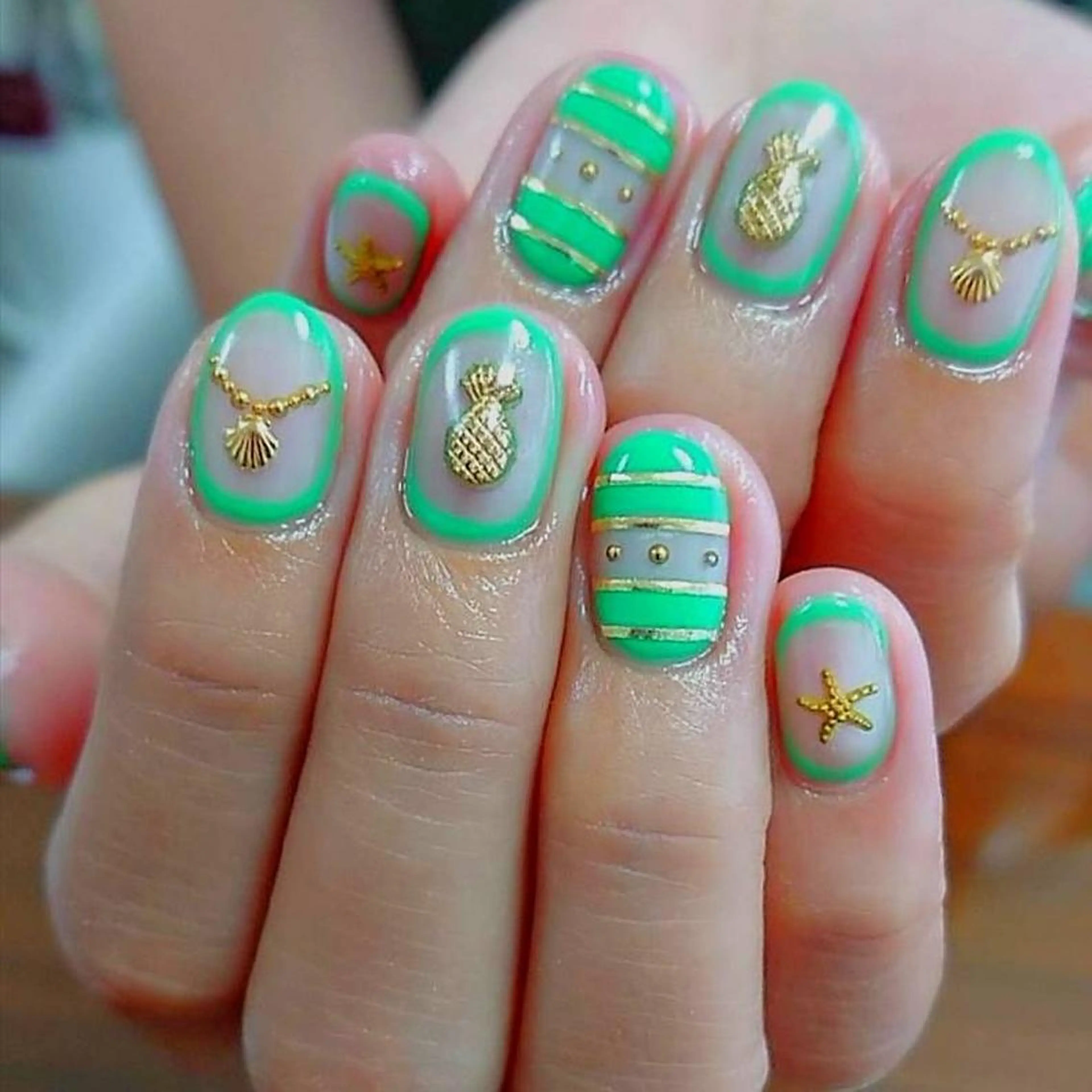 ネイル アートネイル ジェルネイル blanca🌺 mayu(東白楽)のマツエク・マツパデザイン