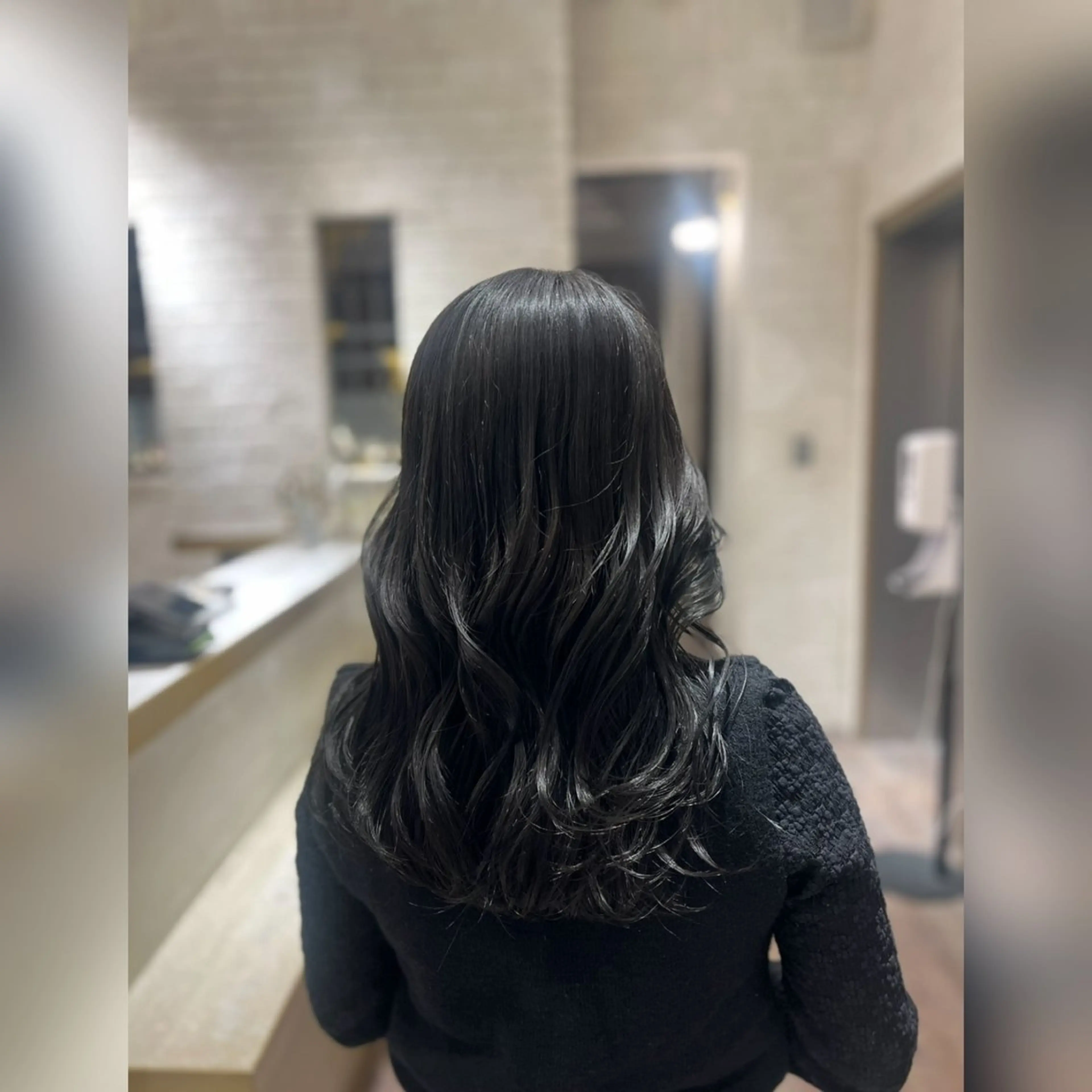 ロング カラー 高橋 奏のヘアスタイル