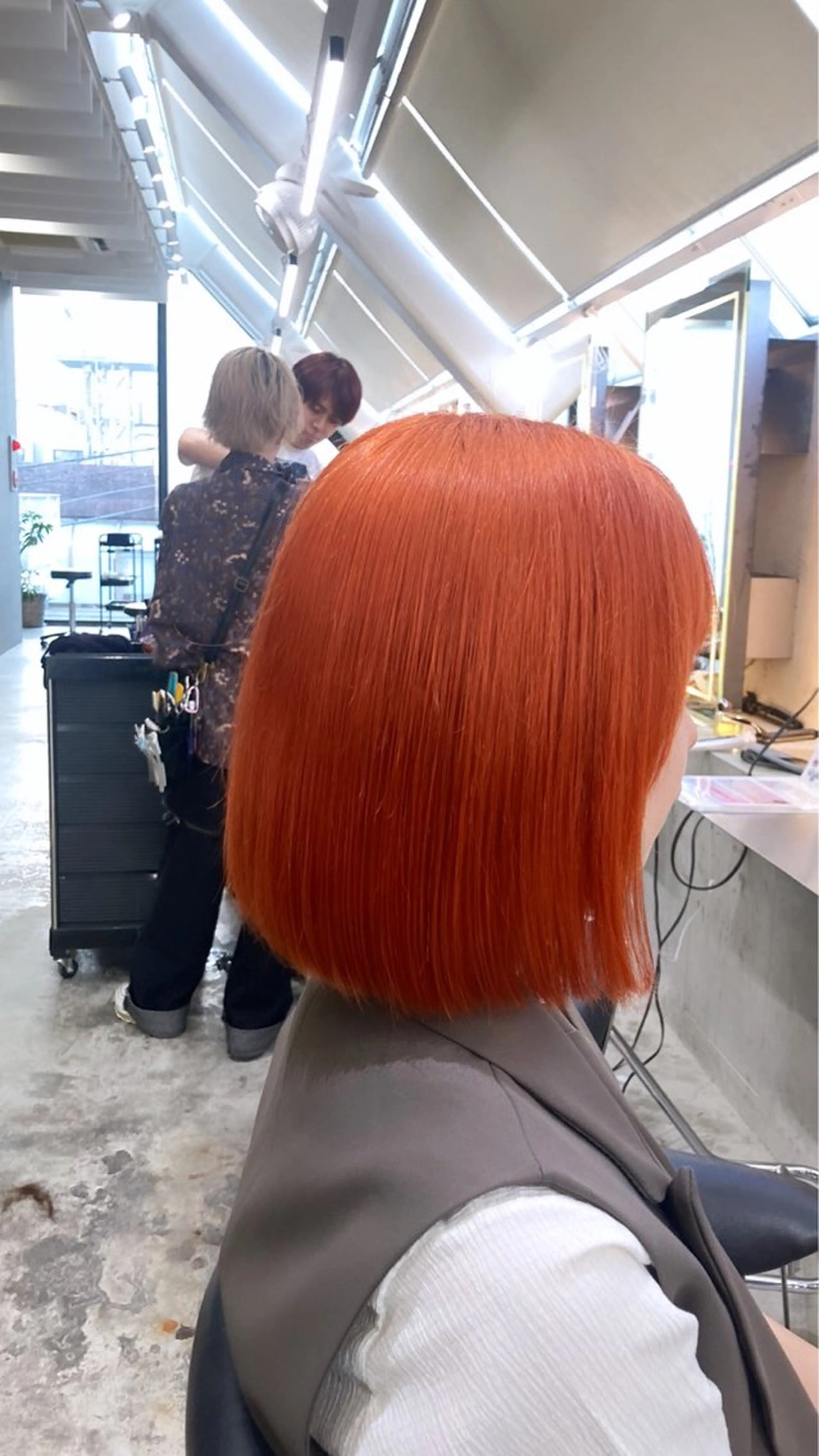 ミディアム ダブルカラー /垣尾颯大のヘアスタイル