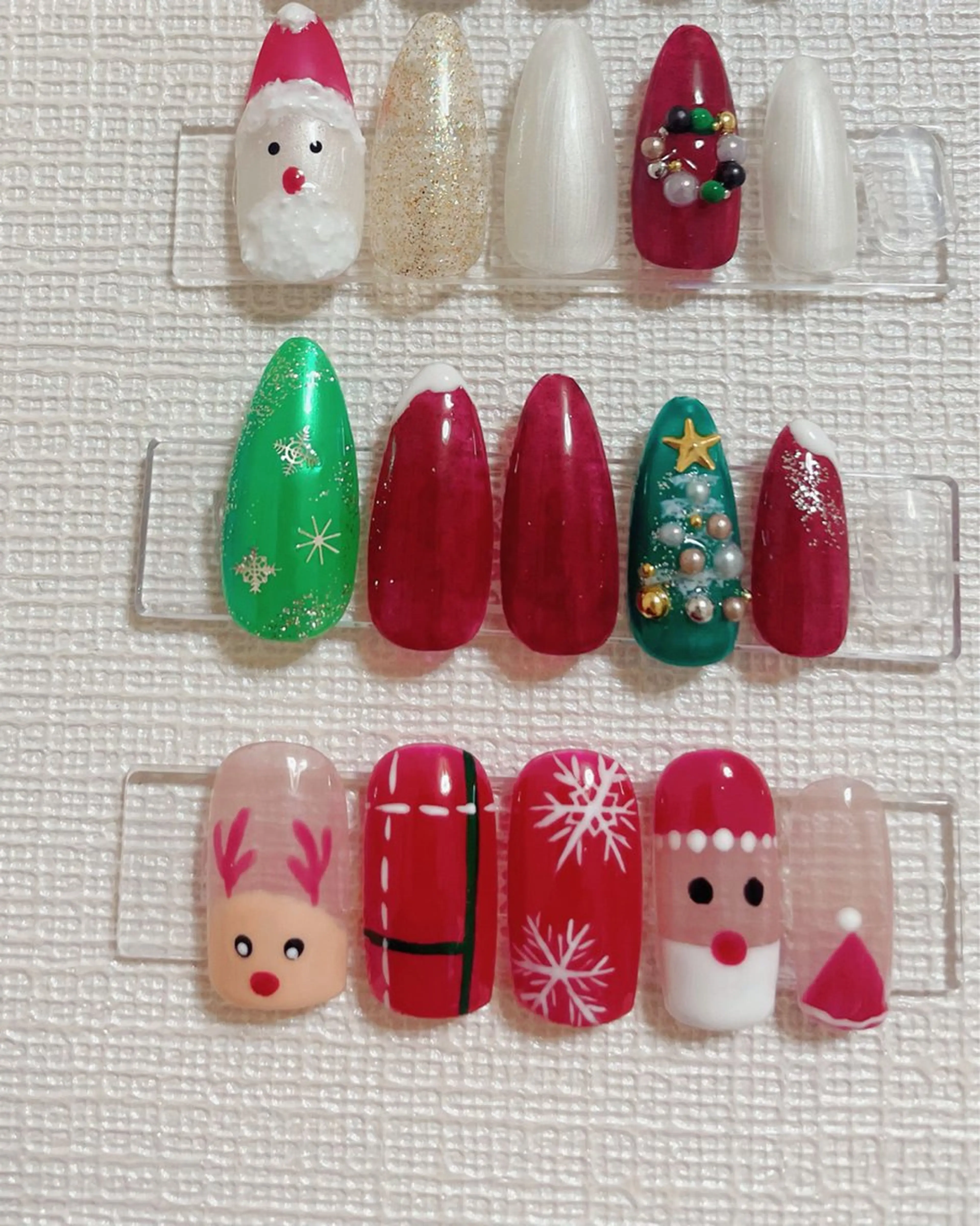ネイル 冬ネイル クリスマス NANA nail salonのネイルデザイン