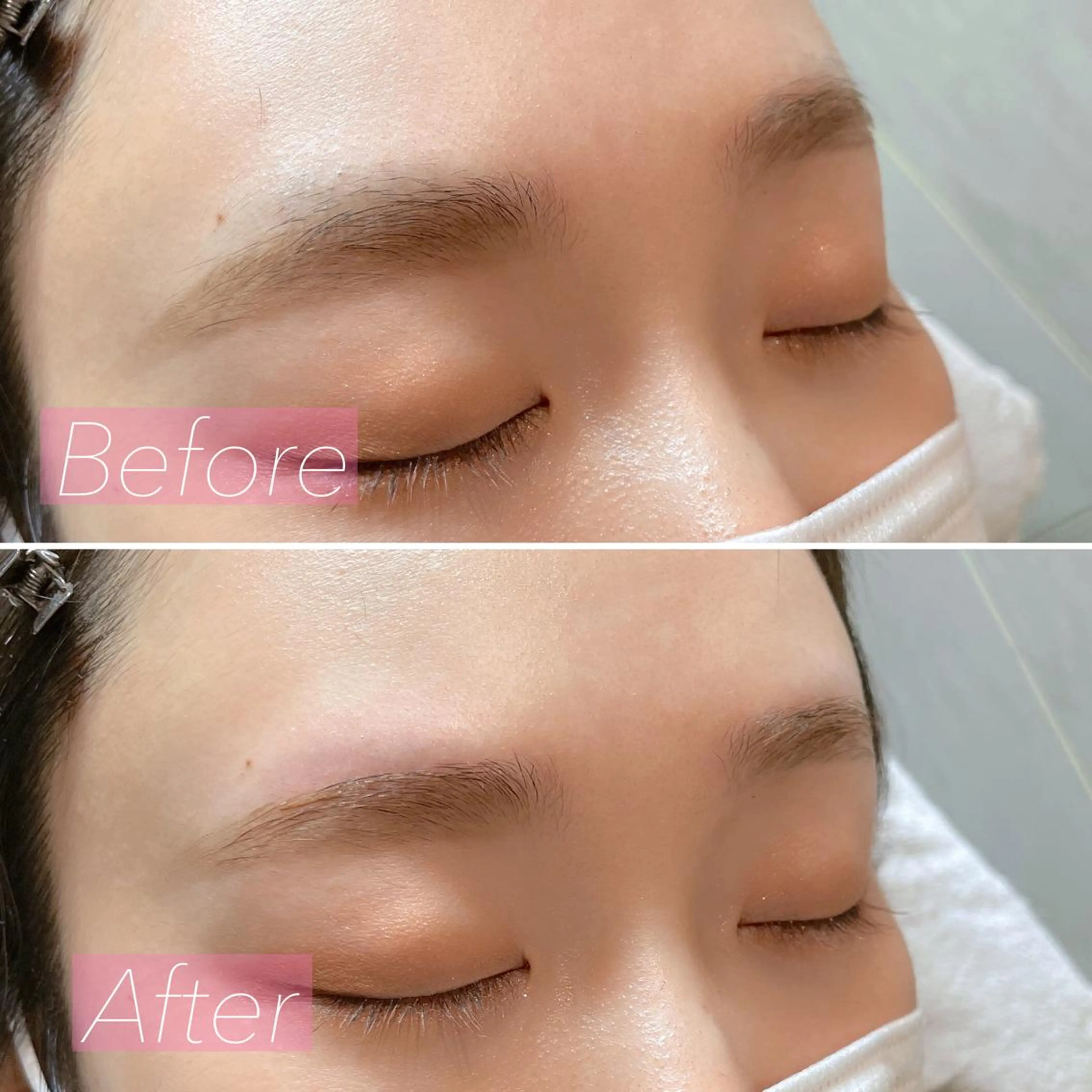 アイブロウ 眉毛ワックス脱毛 土井 のぞみのエステ・リラクイメージ