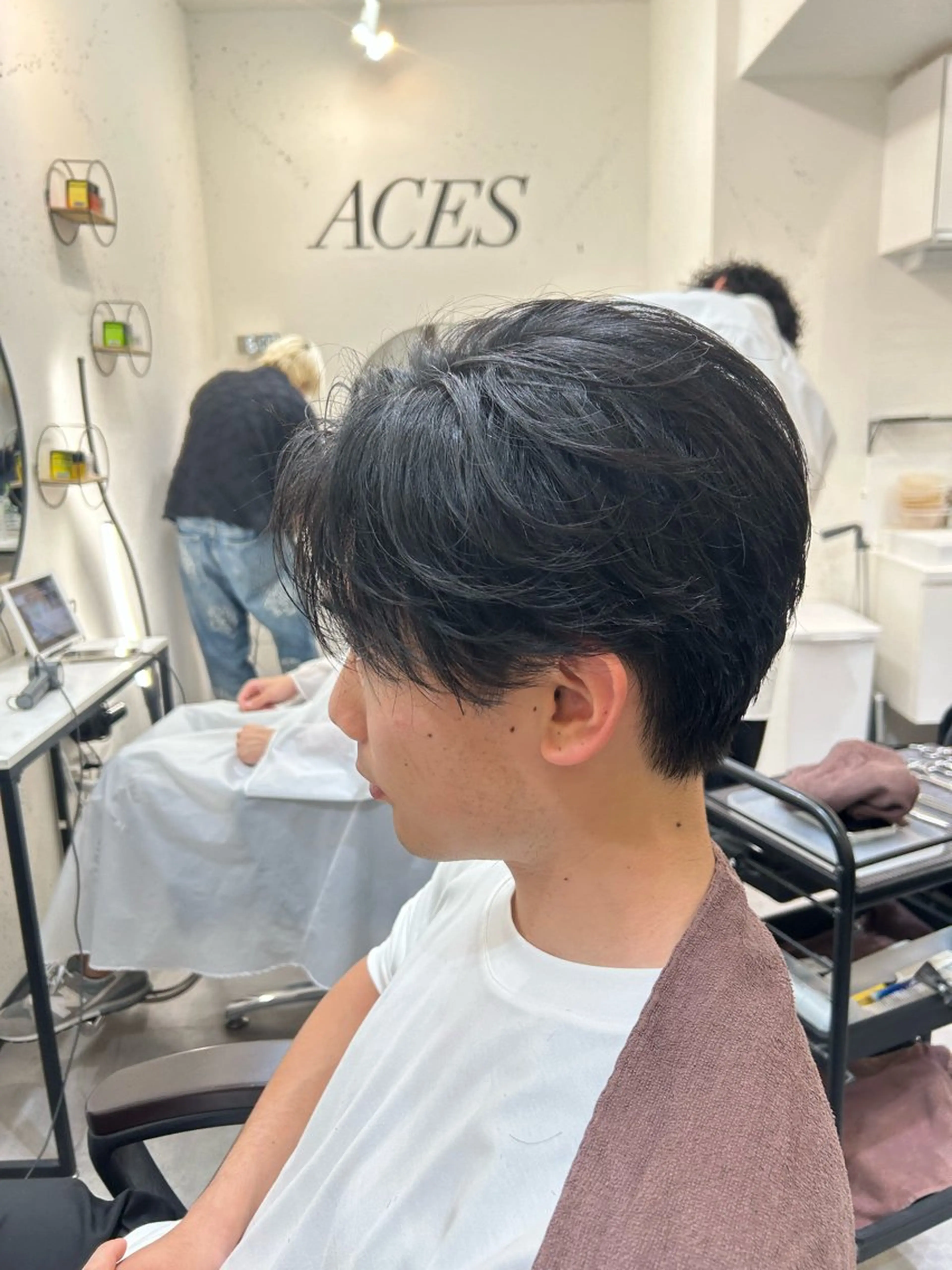 5名様限定クーポン【カット＆ストレートパーマ】0円でストレートパーマができるクーポンです！この機会にサラ男になりましょ！の写真