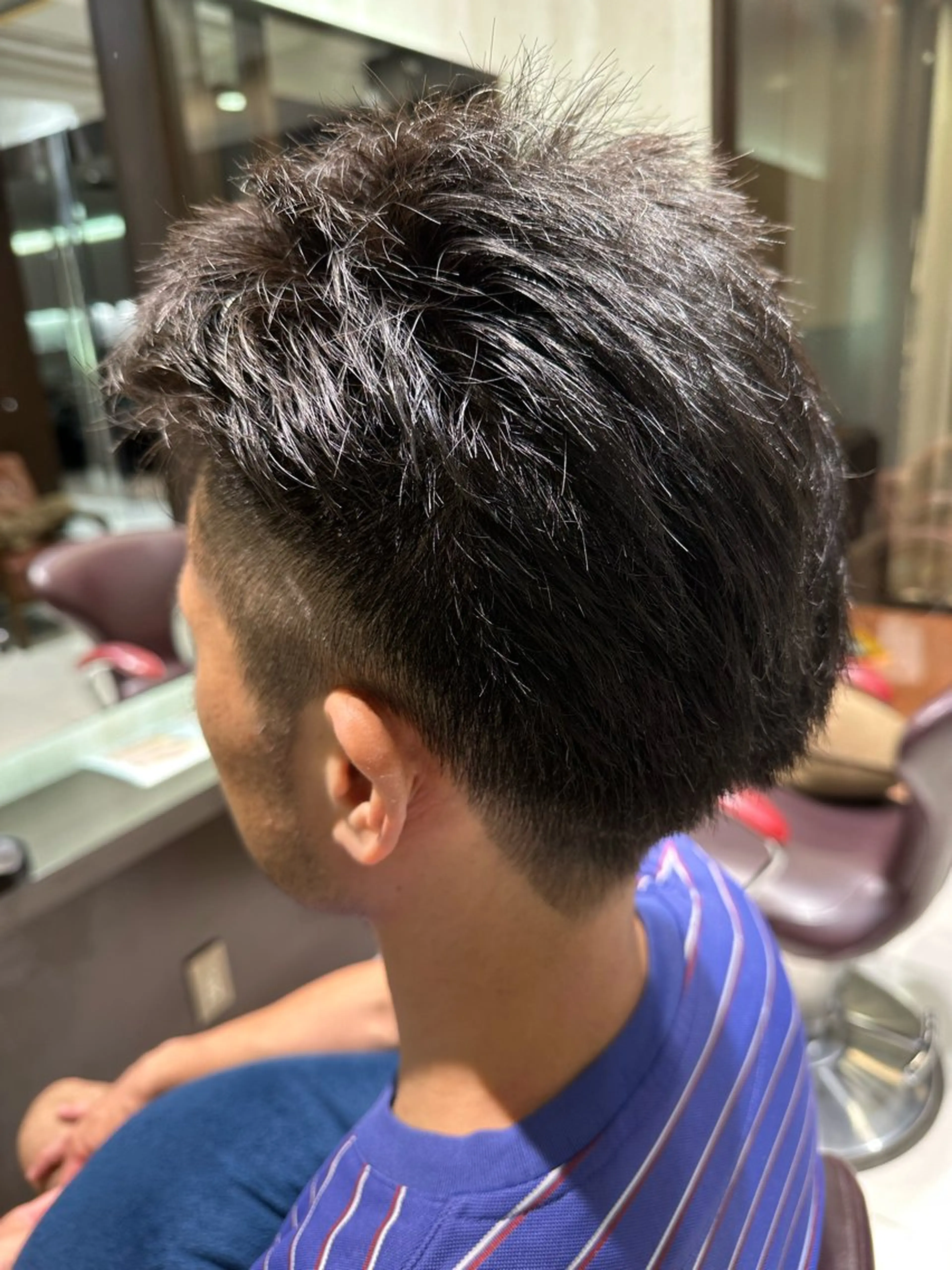 メンズ ブリーチ/艶カラー カノ🌼のヘアスタイル