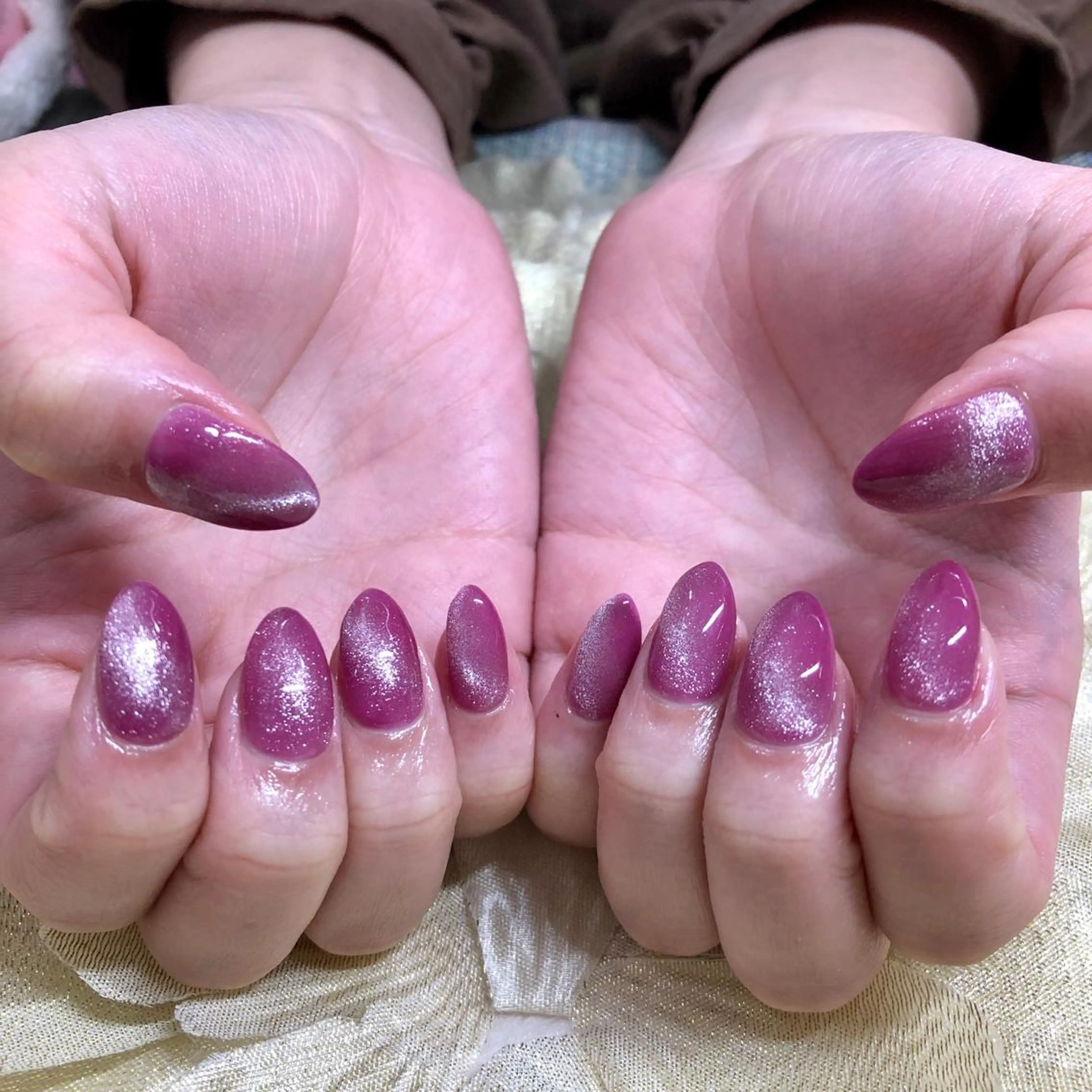 ネイル ジェルネイル マグネットネイル J terrace Nailのネイルデザイン