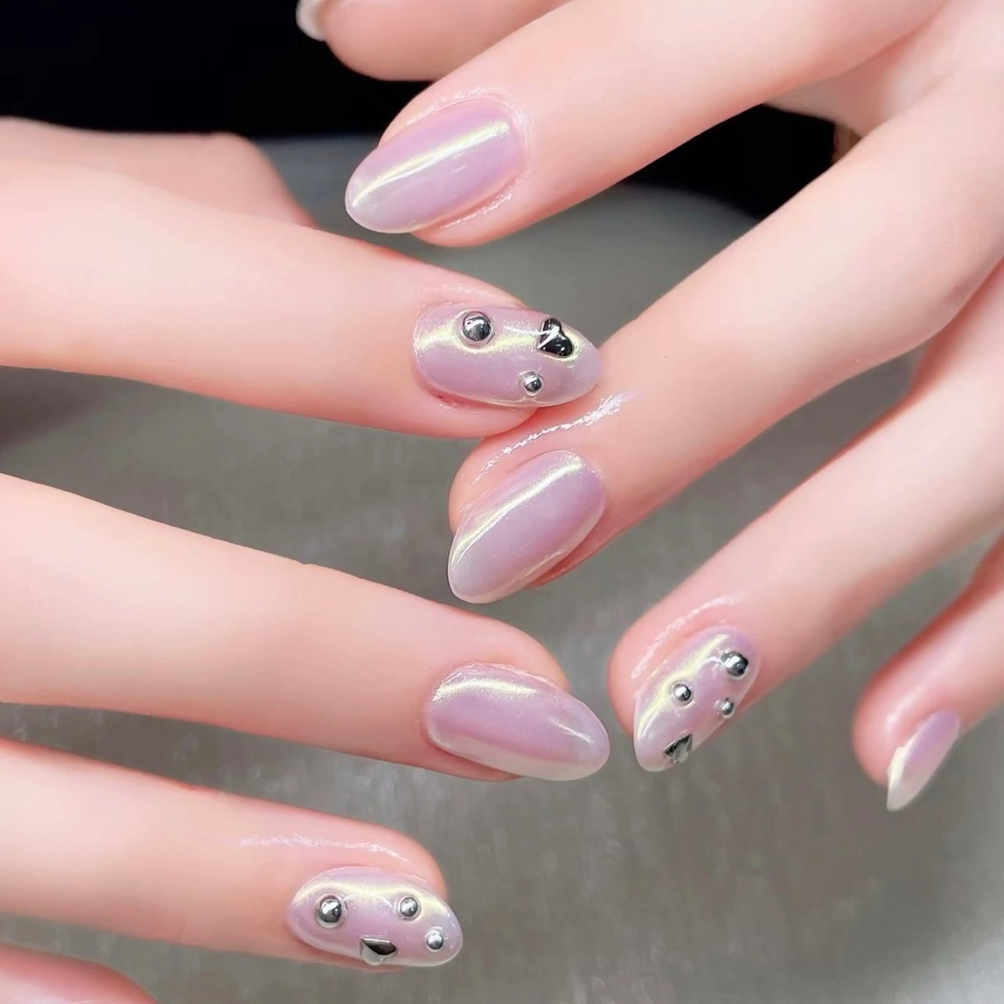 ネイル ストーンネイル ハンドネイル Nailist SUZU所属・Nailist suzuのネイルデザイン