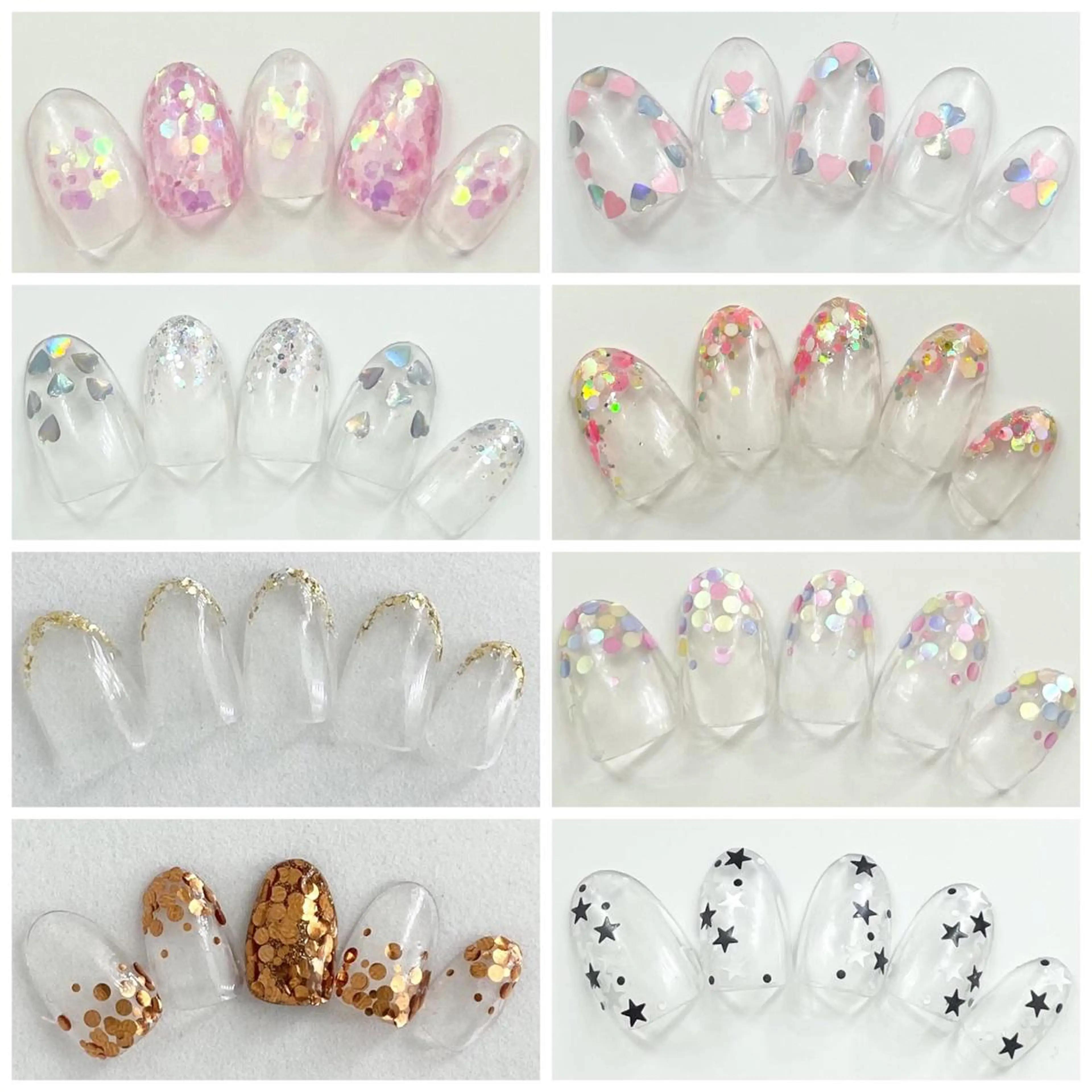 ネイル ジェルネイル ホログラムネイル マナビス& ボワールのネイルデザイン