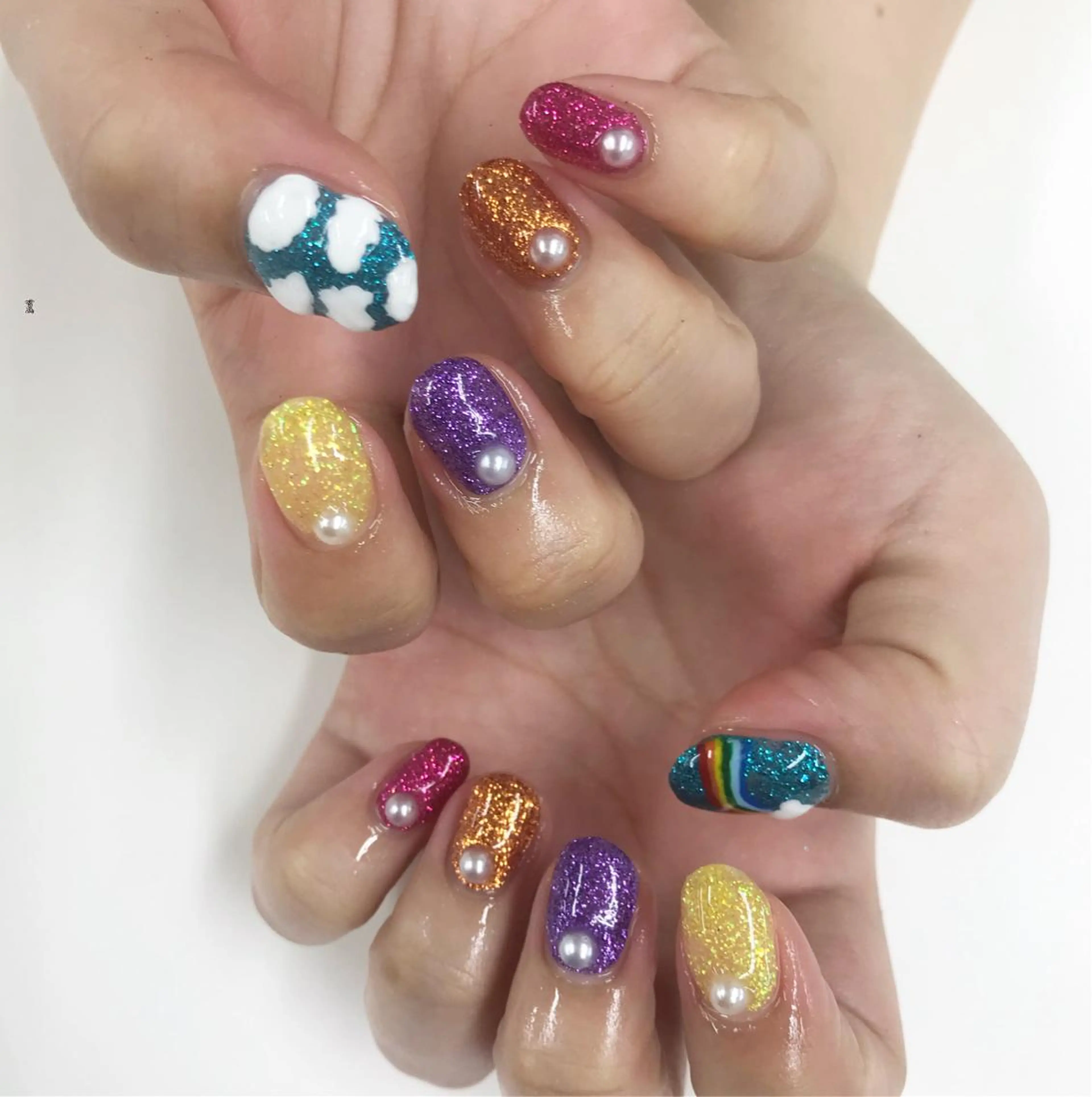 ネイル ハンドネイル ハンドケア Basic本厚木店 Mahiroᙏ̤̫͚のネイルデザイン