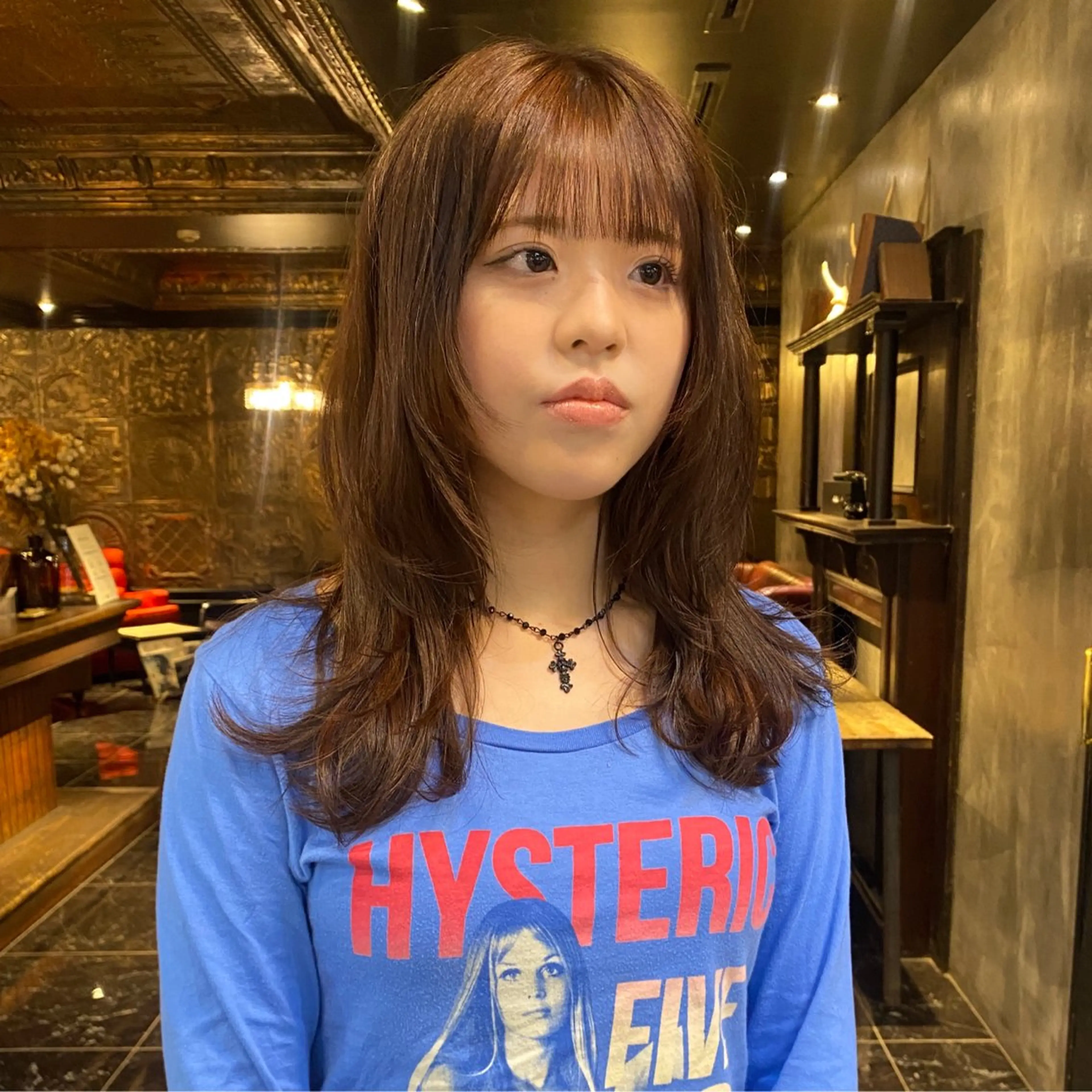 セミロング ハイレイヤー レイヤーカット カット トリートメント ニュアンスデザイン/ SHOUTOのヘアスタイル