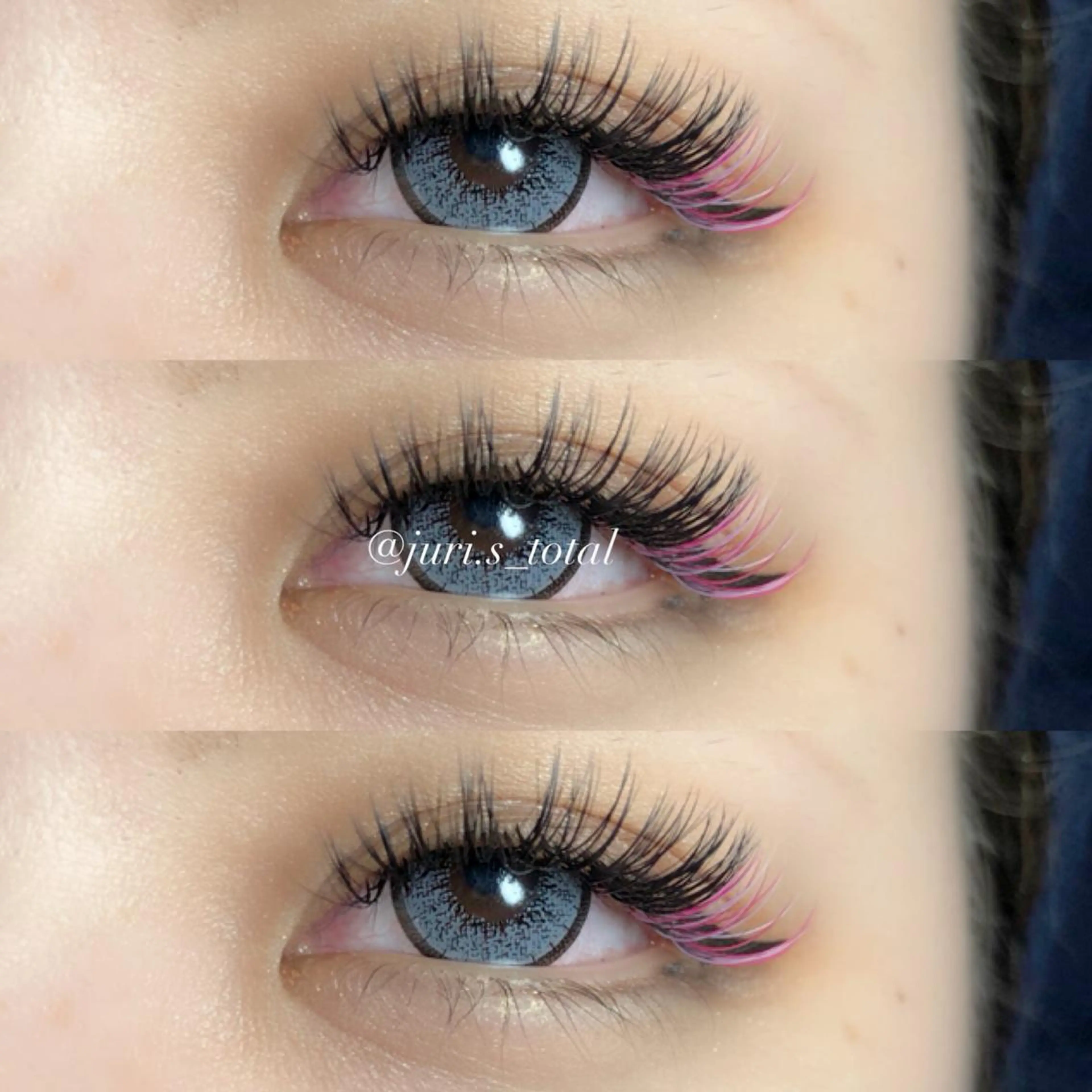 マツエク・マツパ カラーマツエク フラットラッシュ セーブル ボリュームラッシュ NEO Beauty Salon所属・𝐍𝐄𝐎 𝐉𝐔𝐑𝐈のネイルデザイン