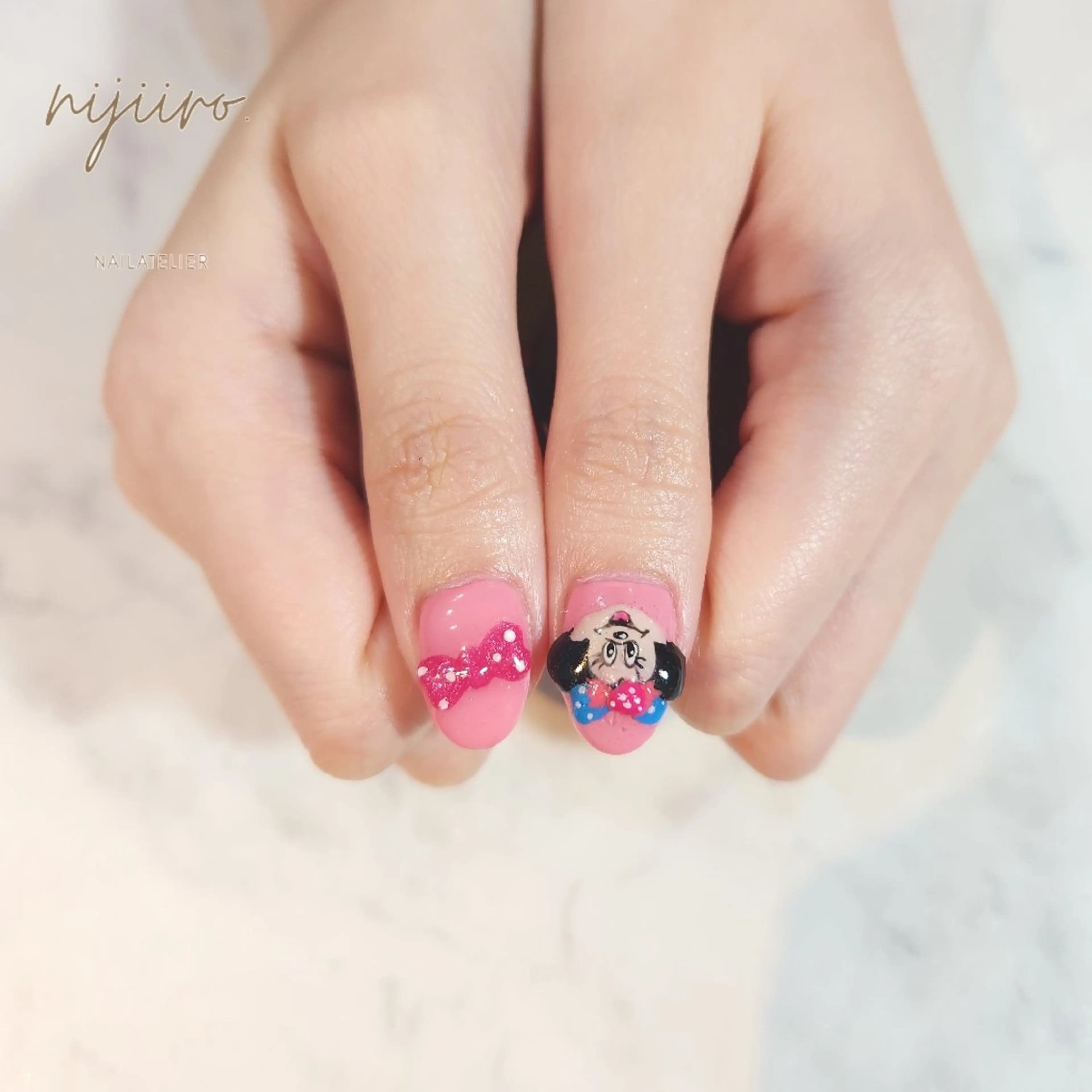 ネイル ハンドネイル nailatelier nijiiro.所属・nijiiro🌈 サトウのネイルデザイン