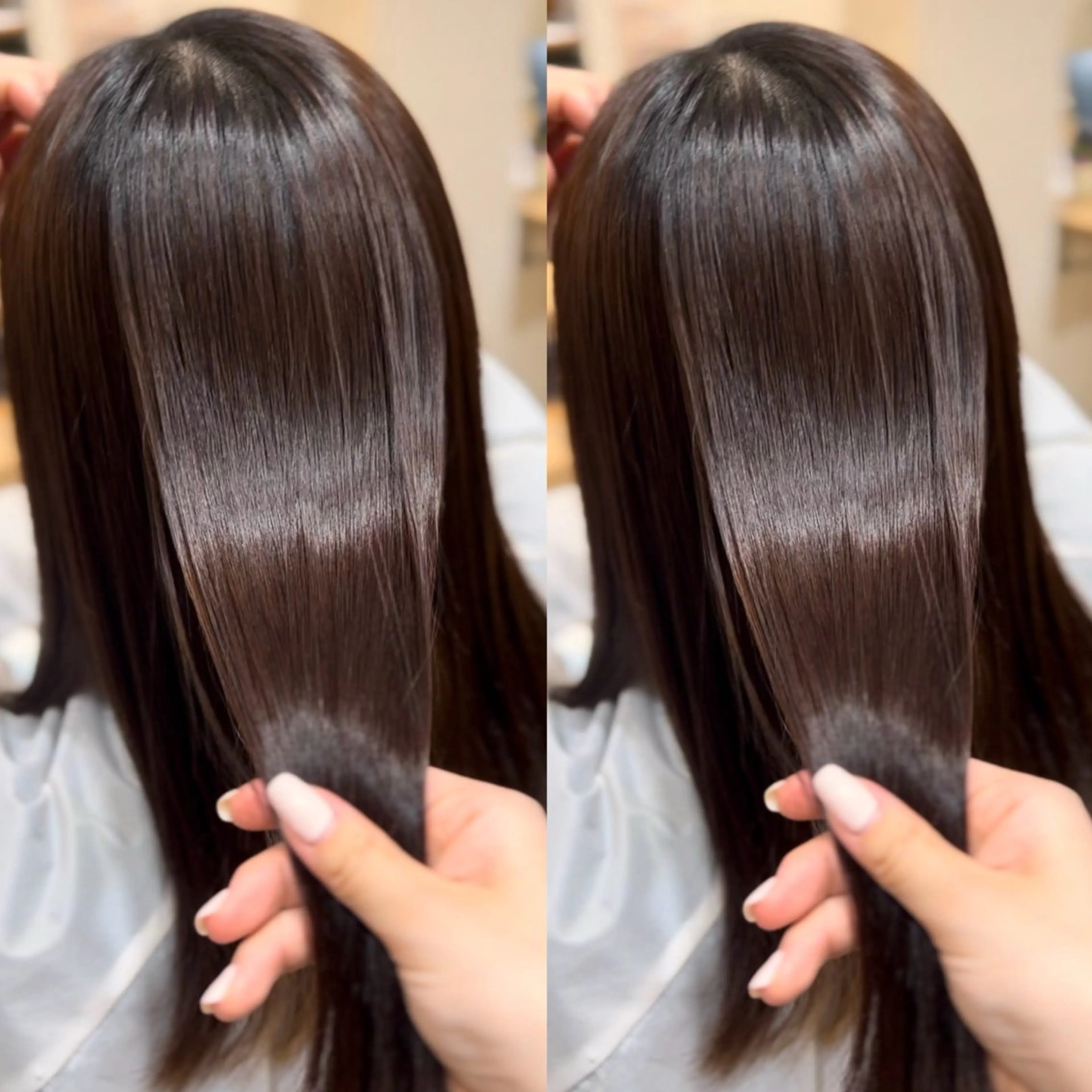 セミロング 💞艶モテ髪✨ MOENA💞のヘアスタイル